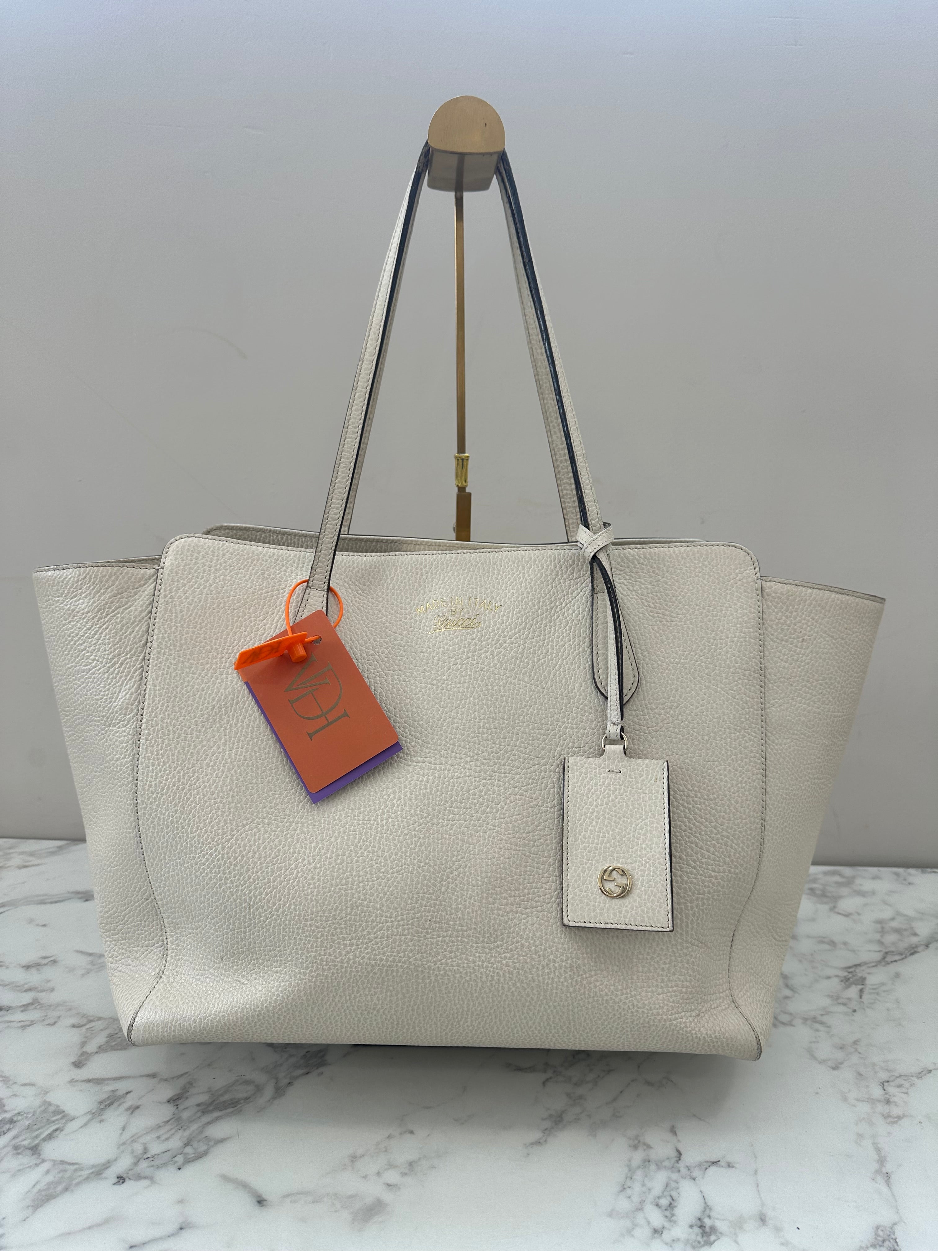 Gucci Leather Tote Bag