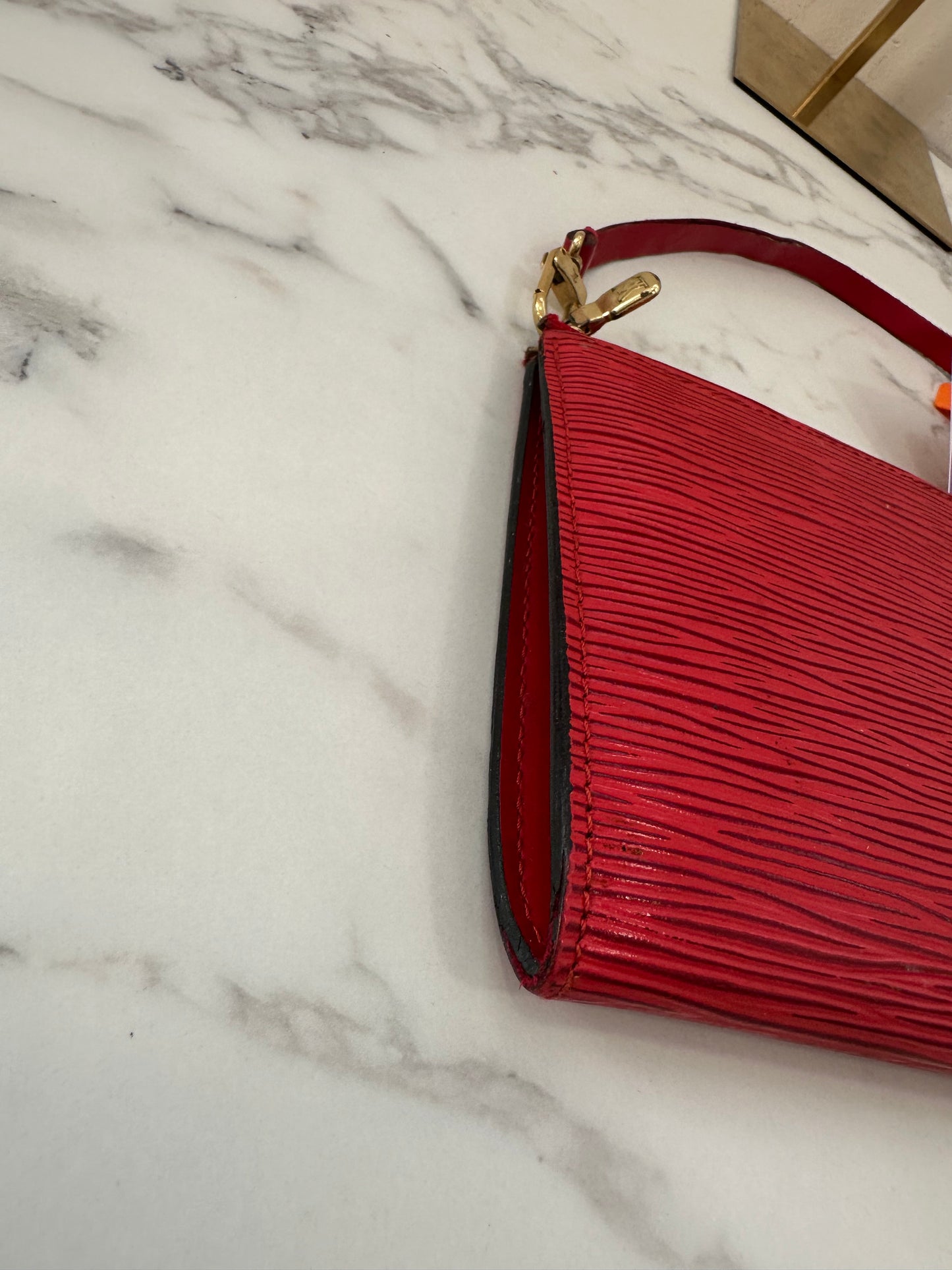 Louis Vuitton Red Epi Pochette