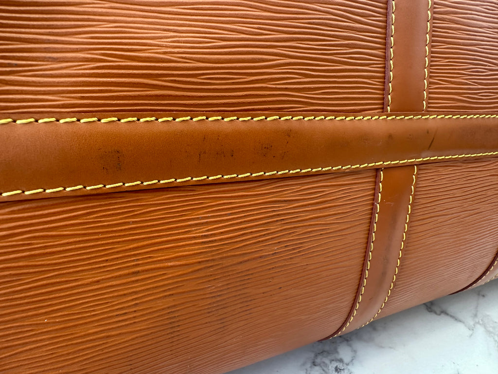 Louis Vuitton Keepall 45 Epi Brown