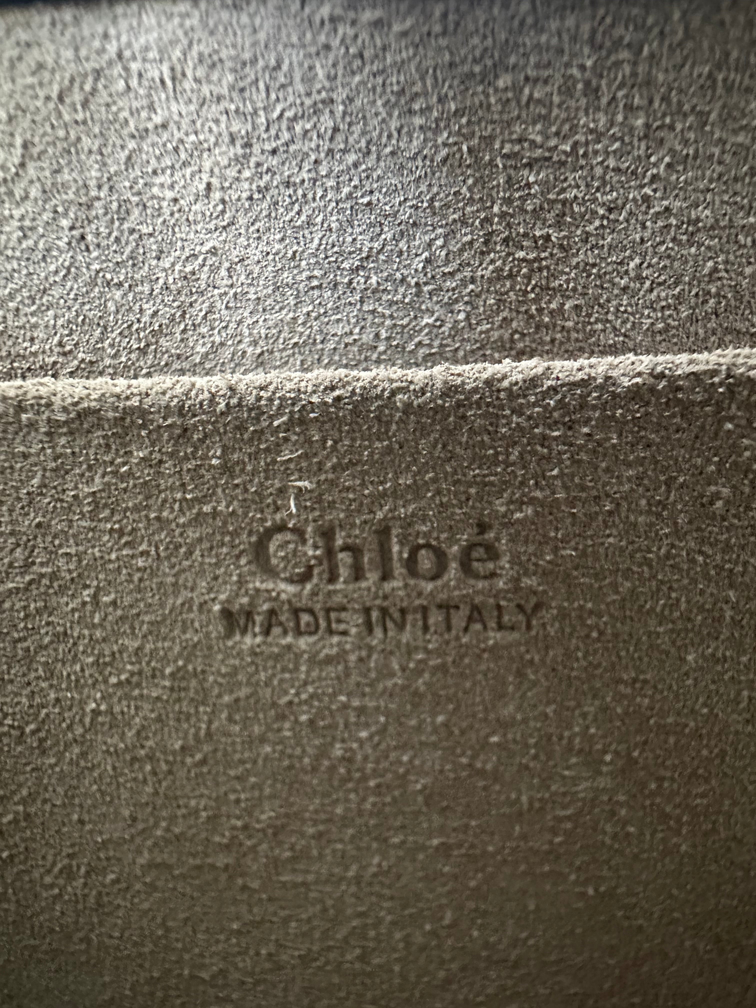 Chloe Gray Shoulder Bag