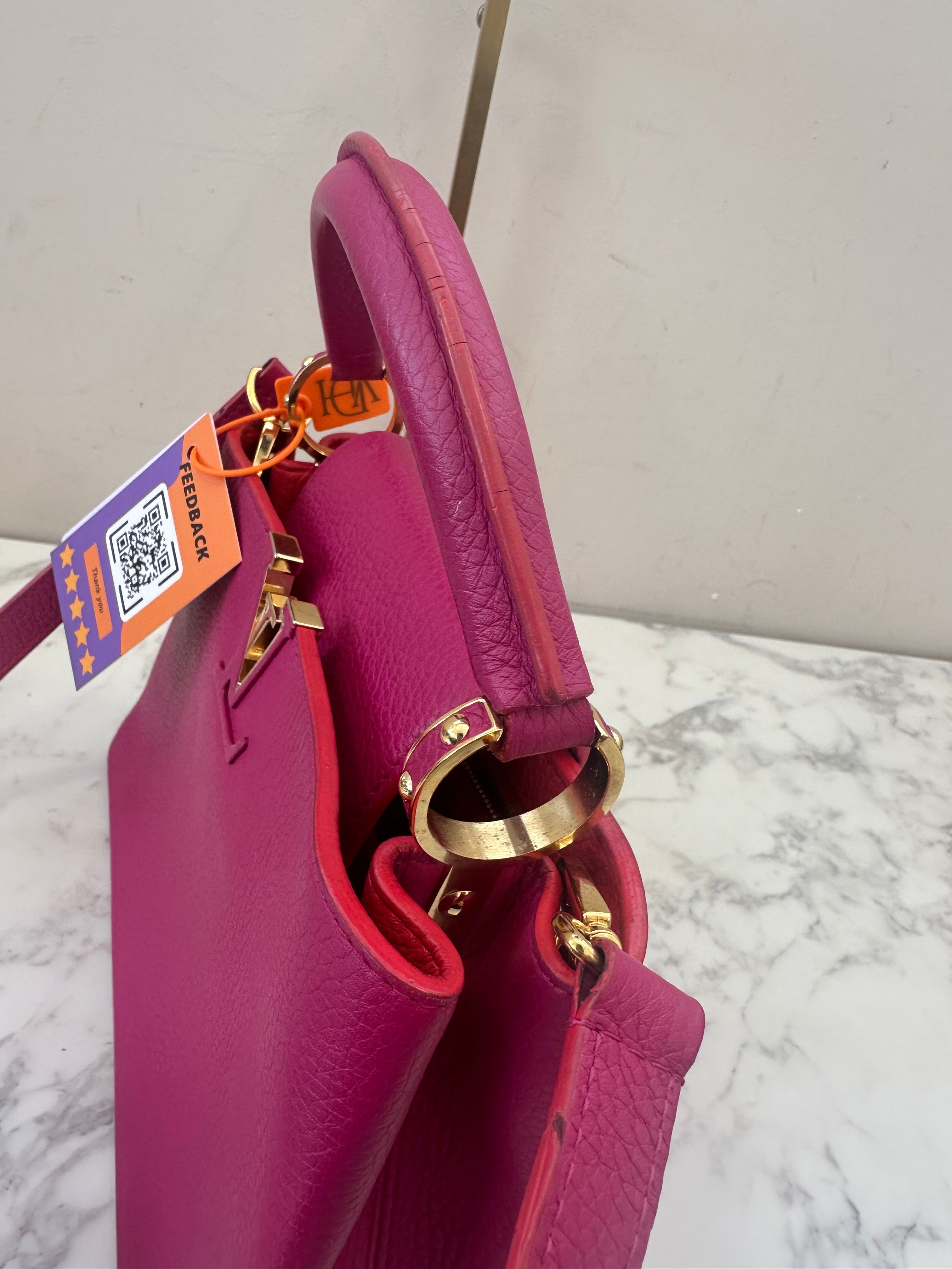 Louis Vuitton Capucines BB Pink