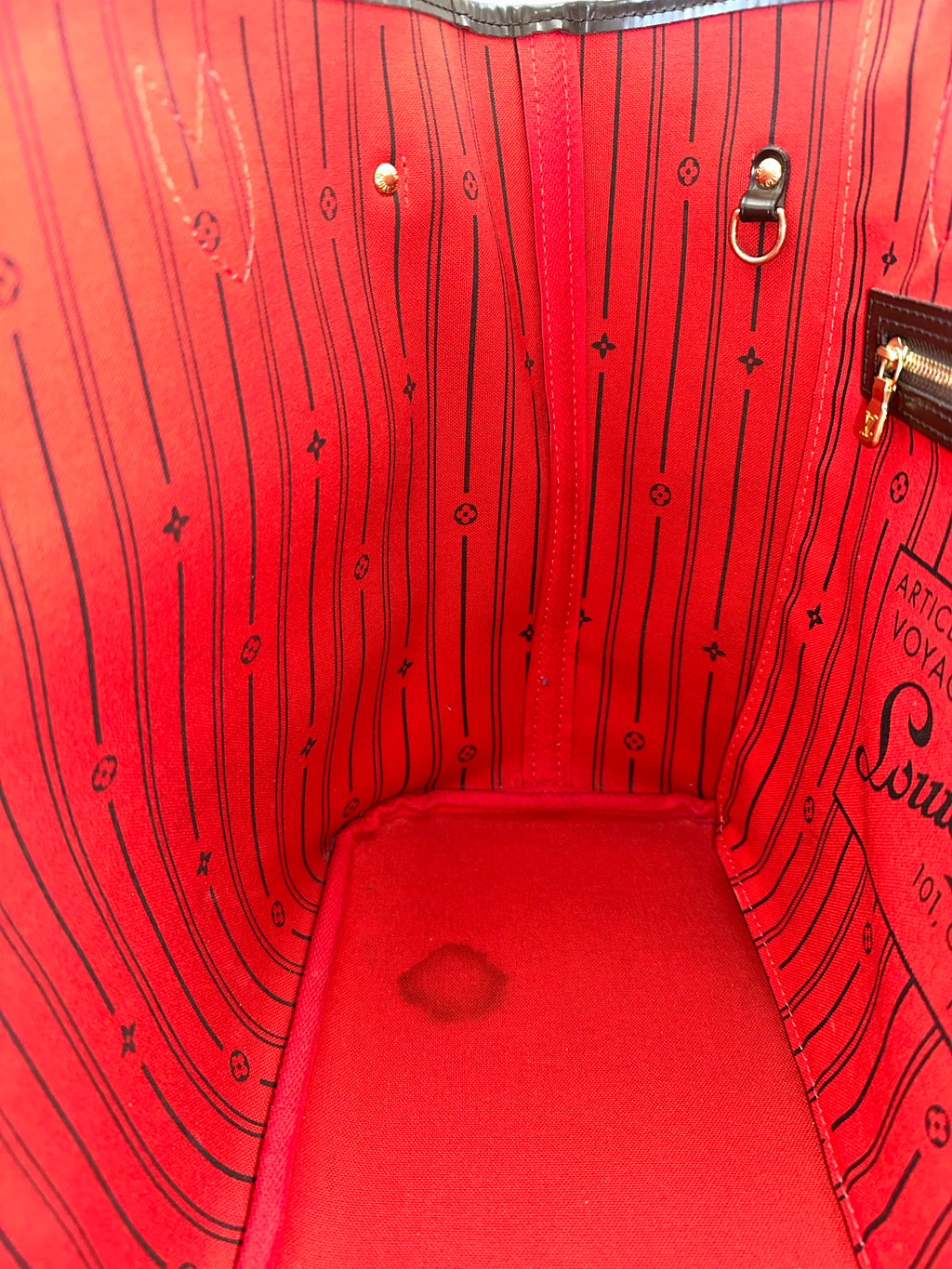 Louis Vuitton Neverfull Ebene