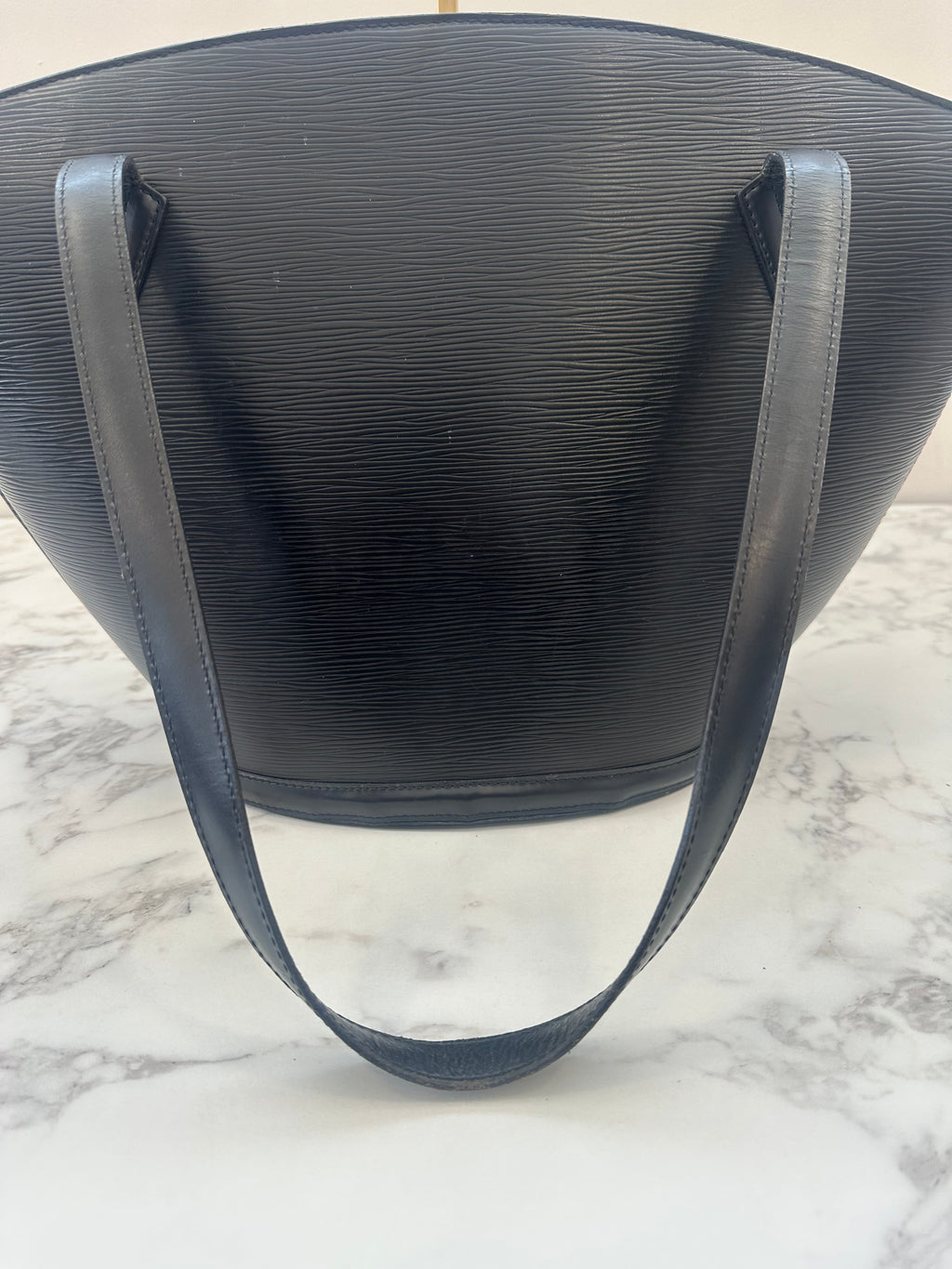 Louis Vuitton Black Epi Saint Jacques