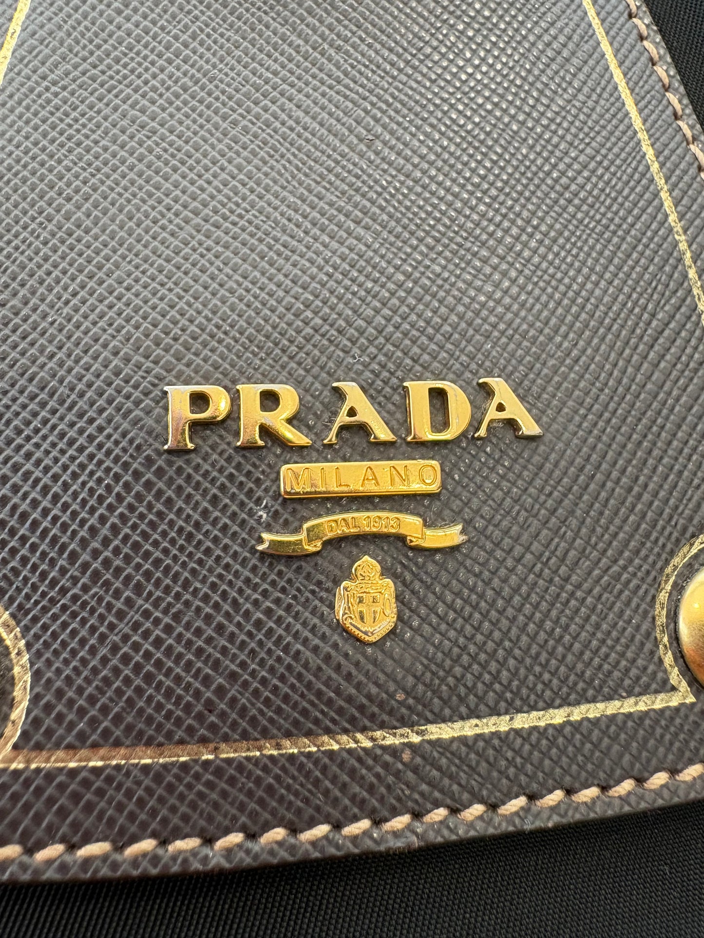383522 - Prada Black Nylon