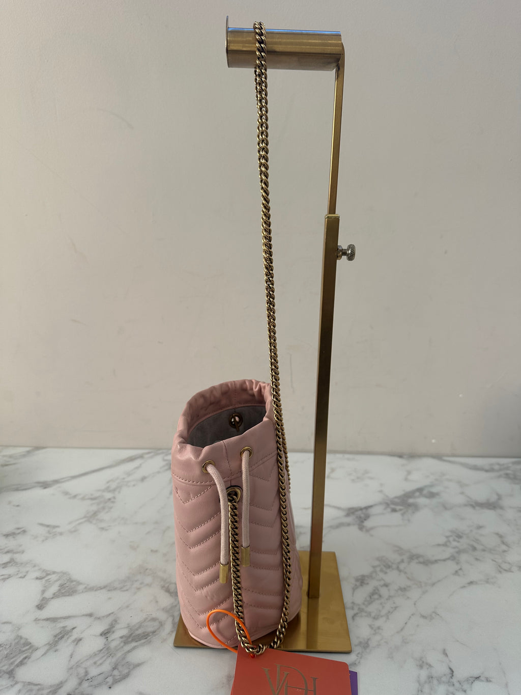 Gucci Marmont Pink Bucket