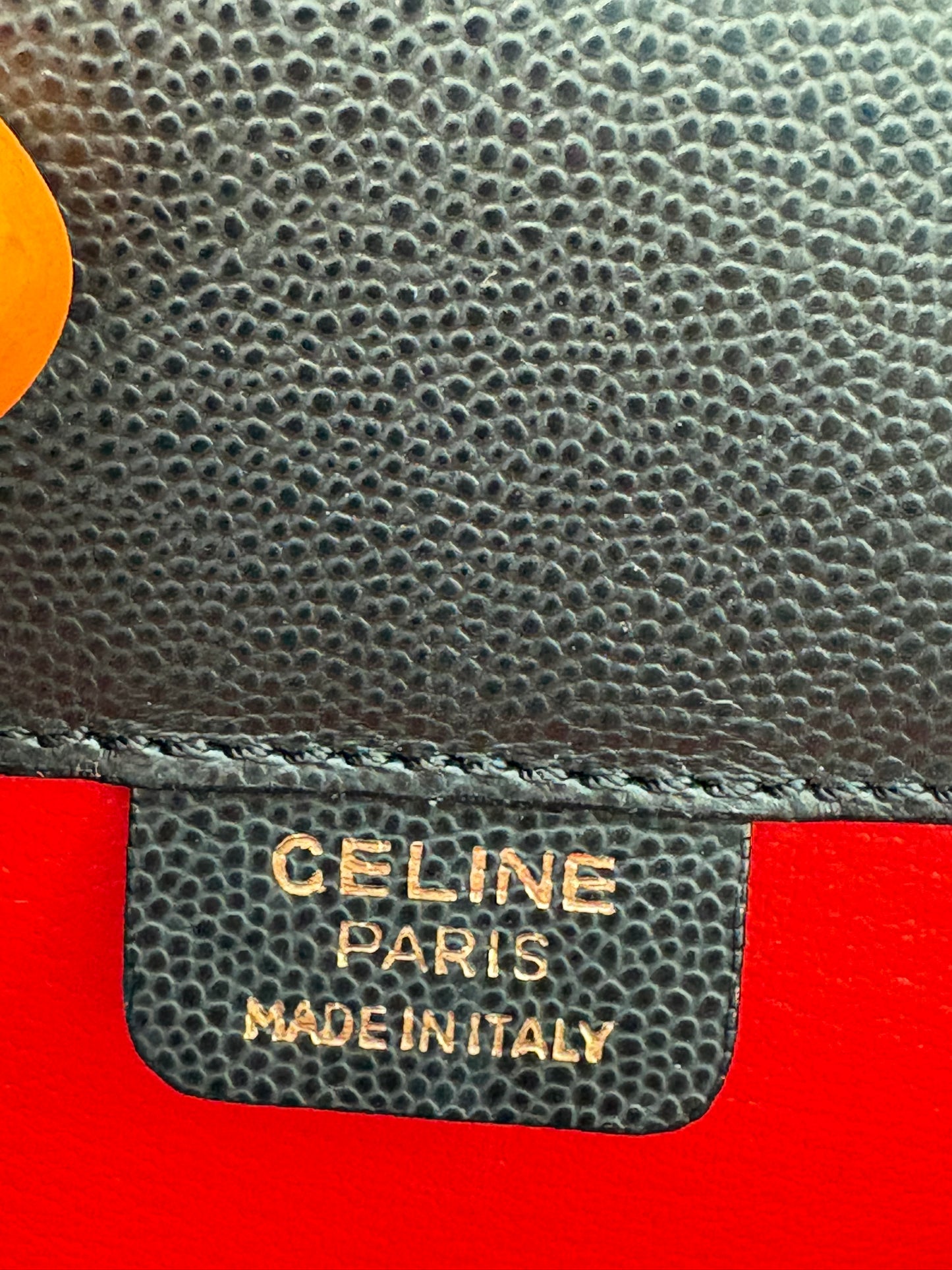 018160 - Celine Black Leather