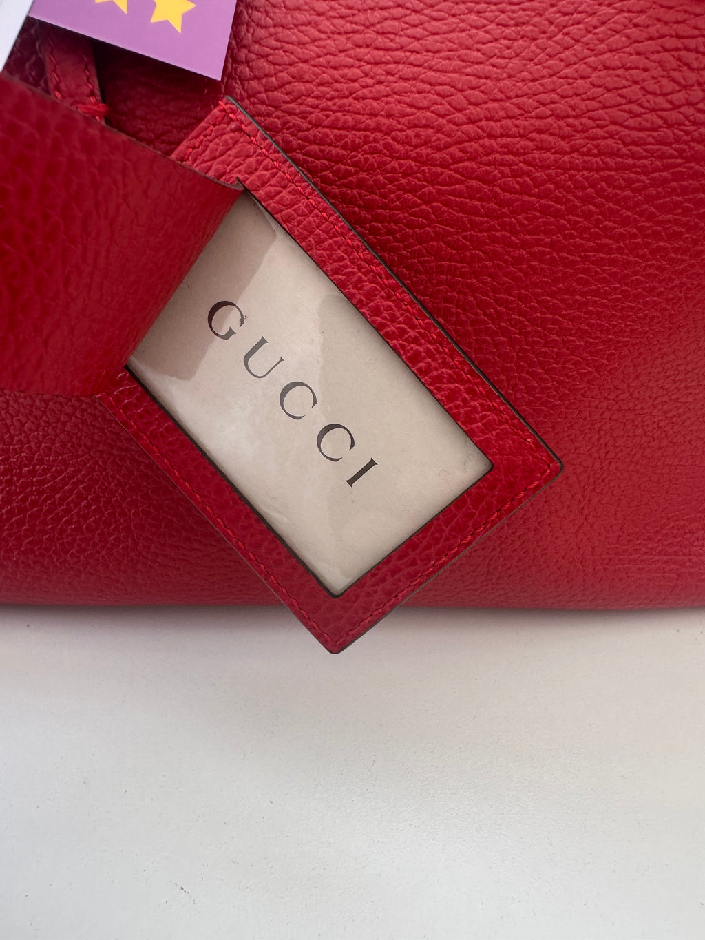 Gucci Red Swing Tote