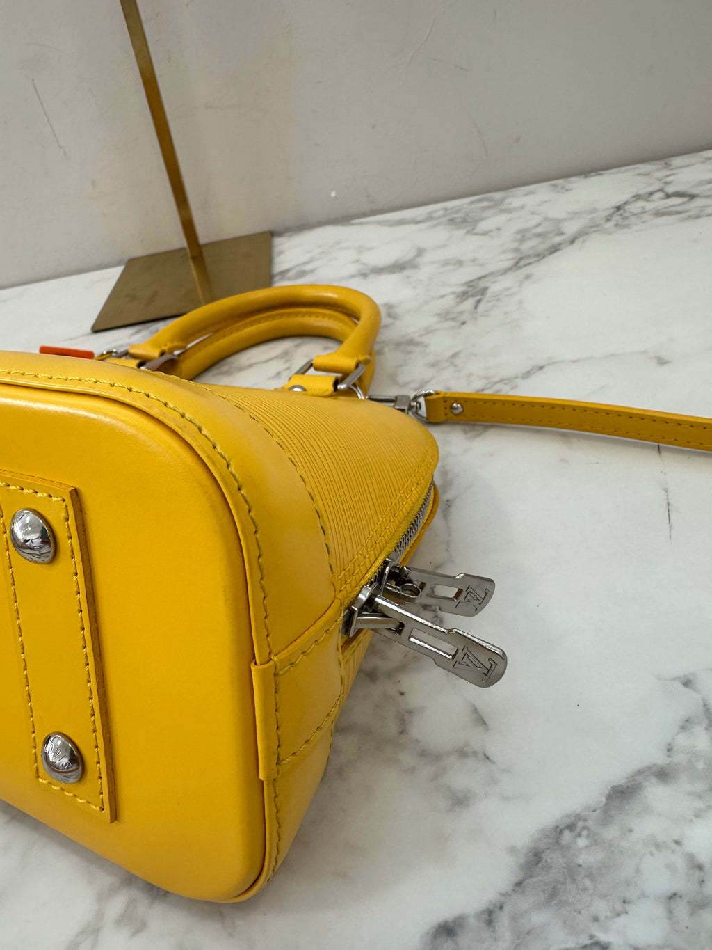 Louis Vuitton Alma BB Epi Yellow