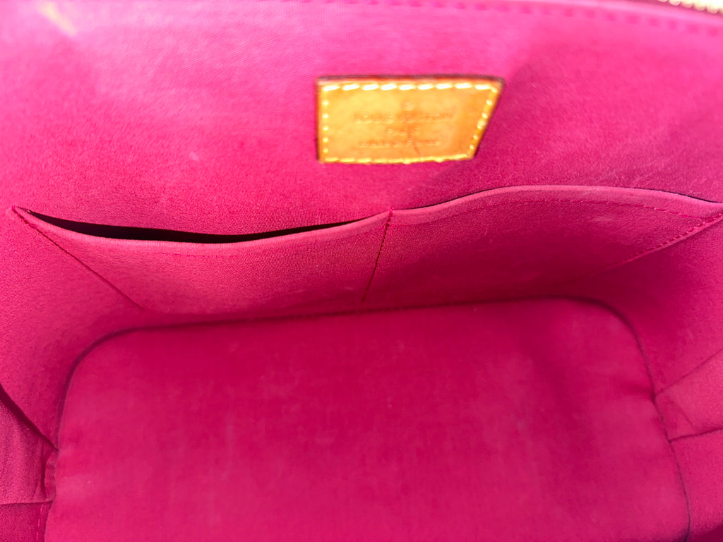 Louis Vuitton Alma Vernis Red