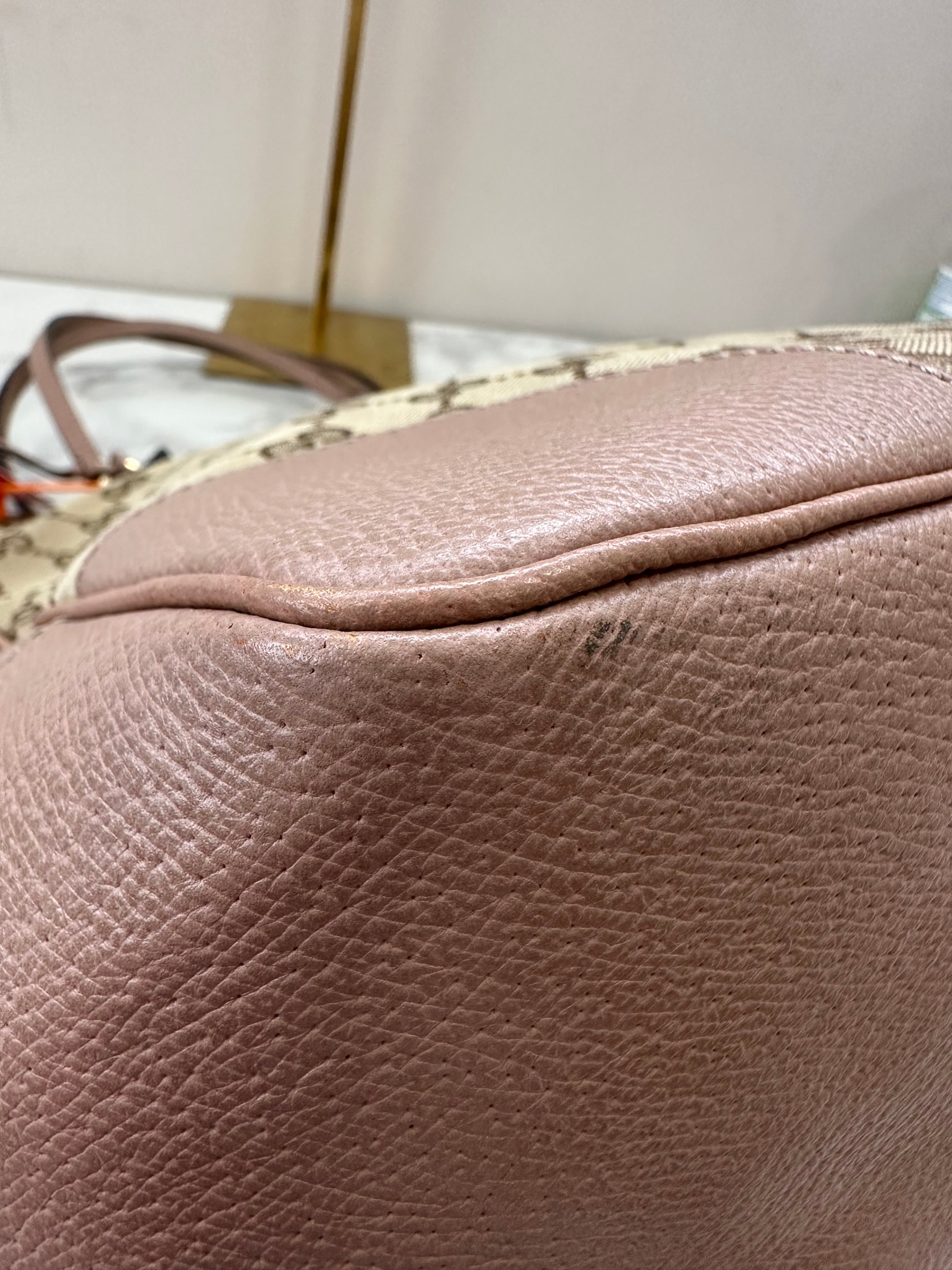 Gucci Pink GG Tote