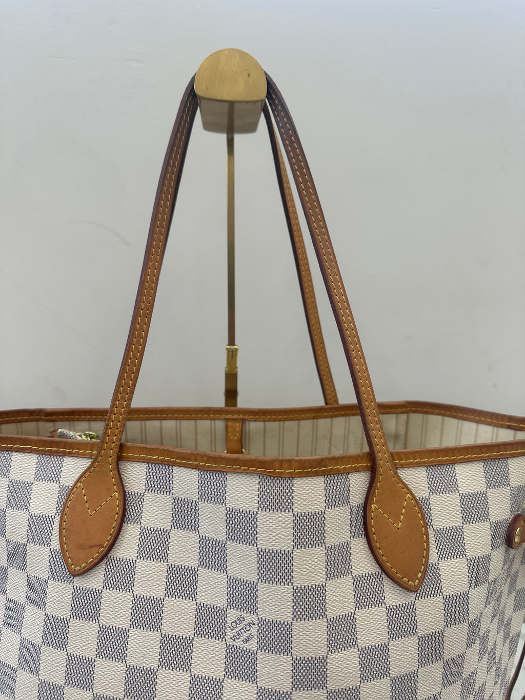 Louis Vuitton Neverfull Azur MM + Pochette