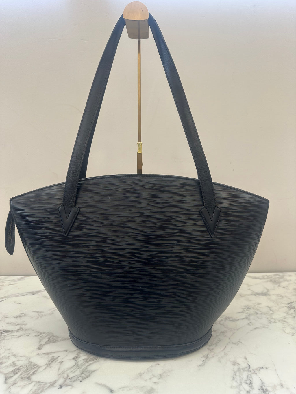 Louis Vuitton Black Epi Saint Jacques