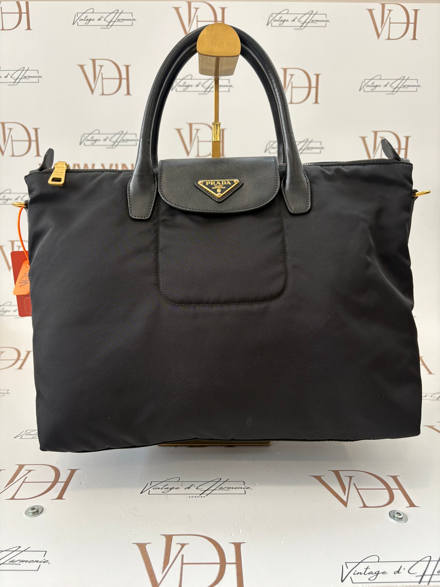 384216 - Prada Black Nylon