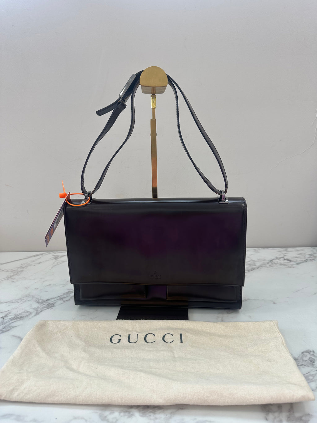 Gucci Brown Leather