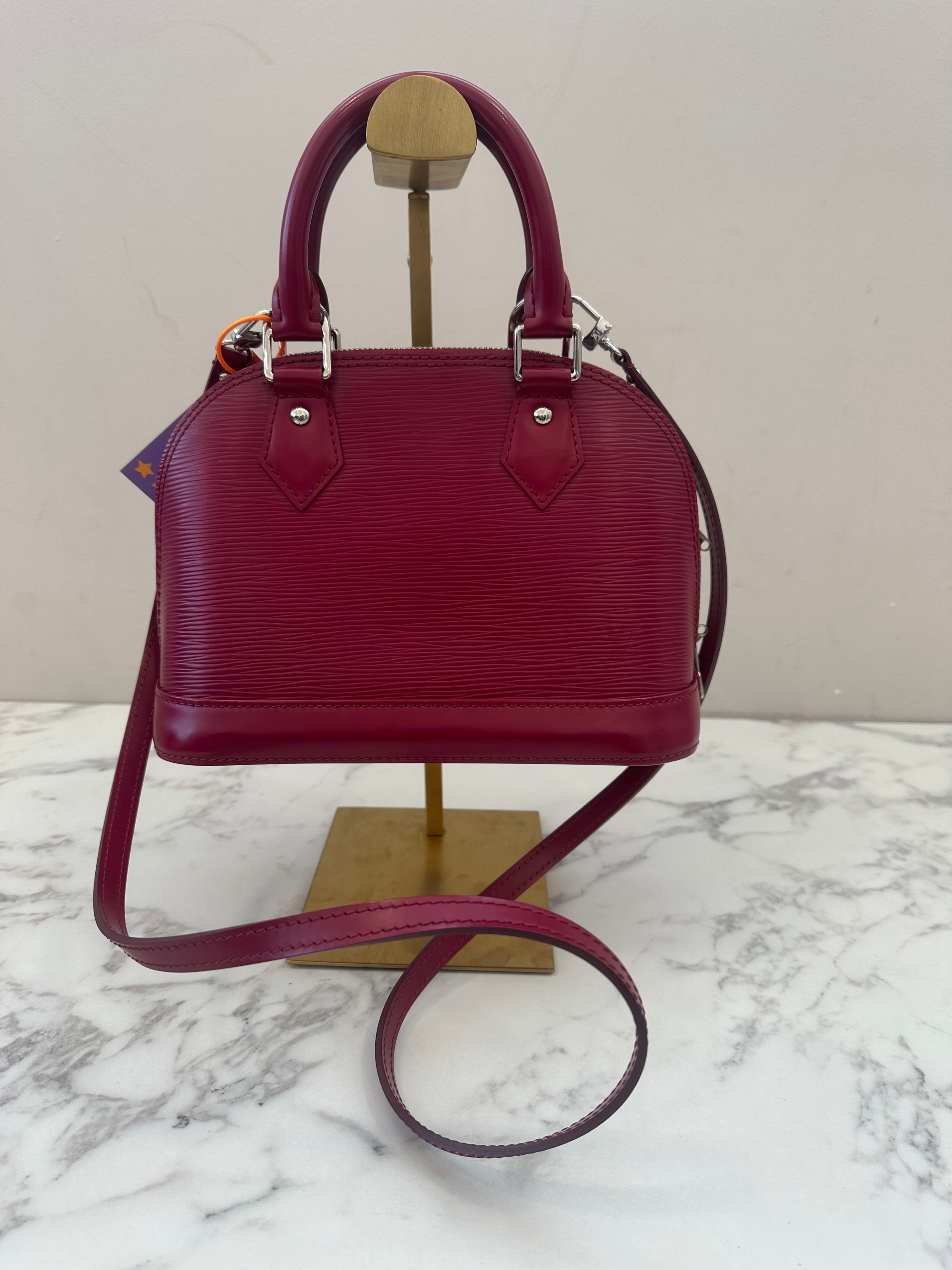 Louis Vuitton Alma BB Epi Cherry