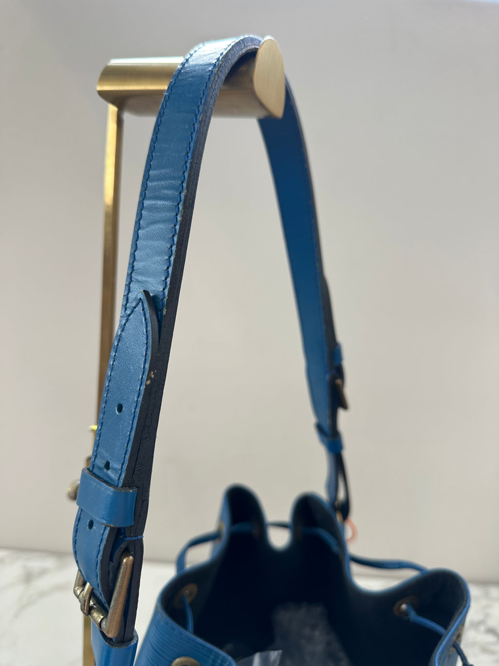 Louis Vuitton Epi Petite Noé Blue