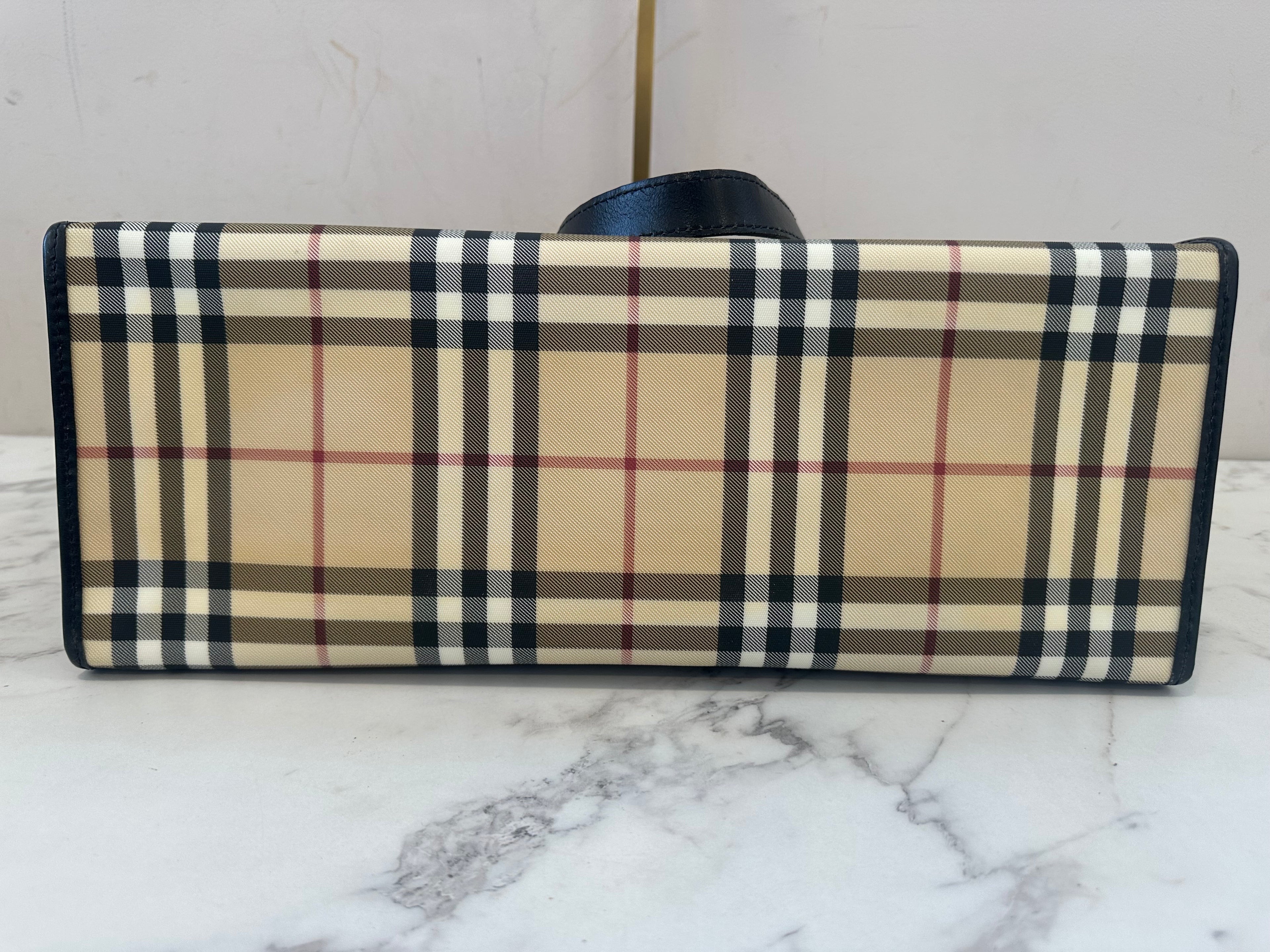 Burberry Beige PVC