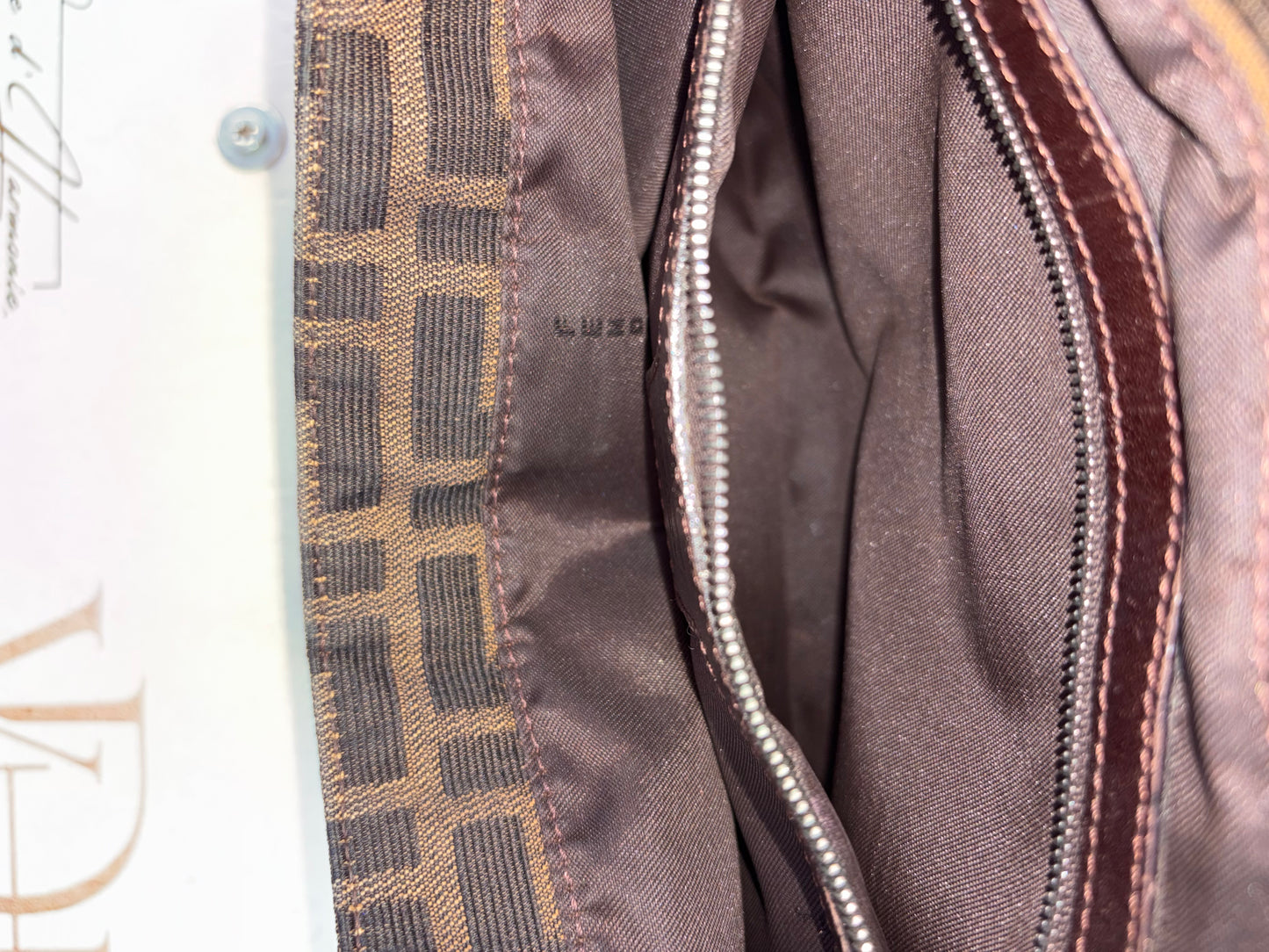 018637 - Fendi brown Zucca