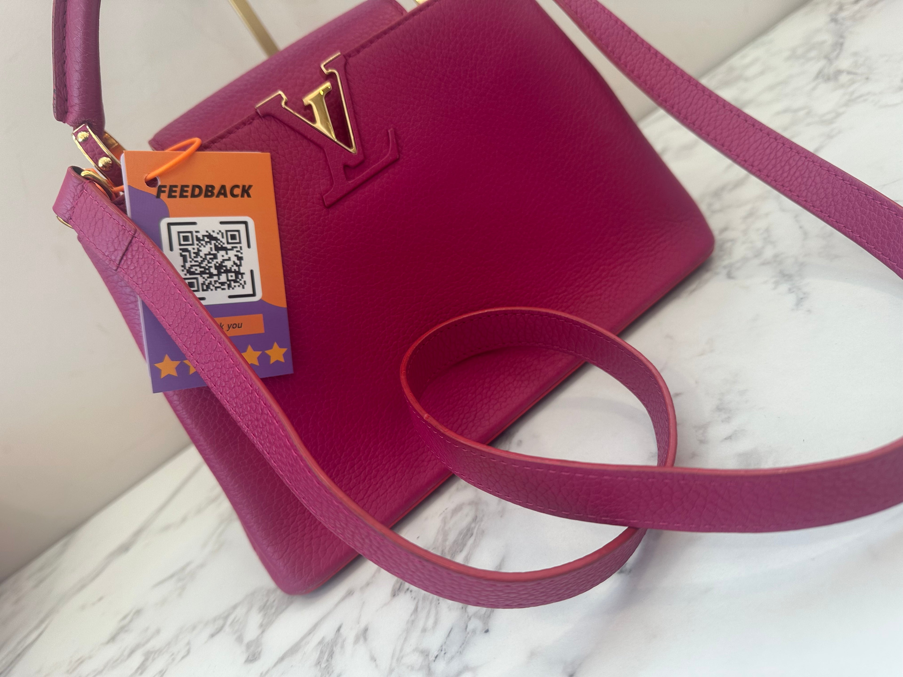 Louis Vuitton Capucines BB Pink