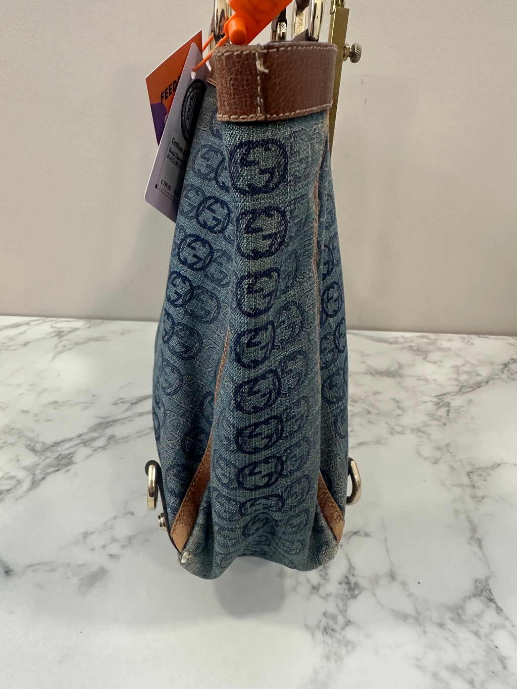 Gucci Denim Tote Bag