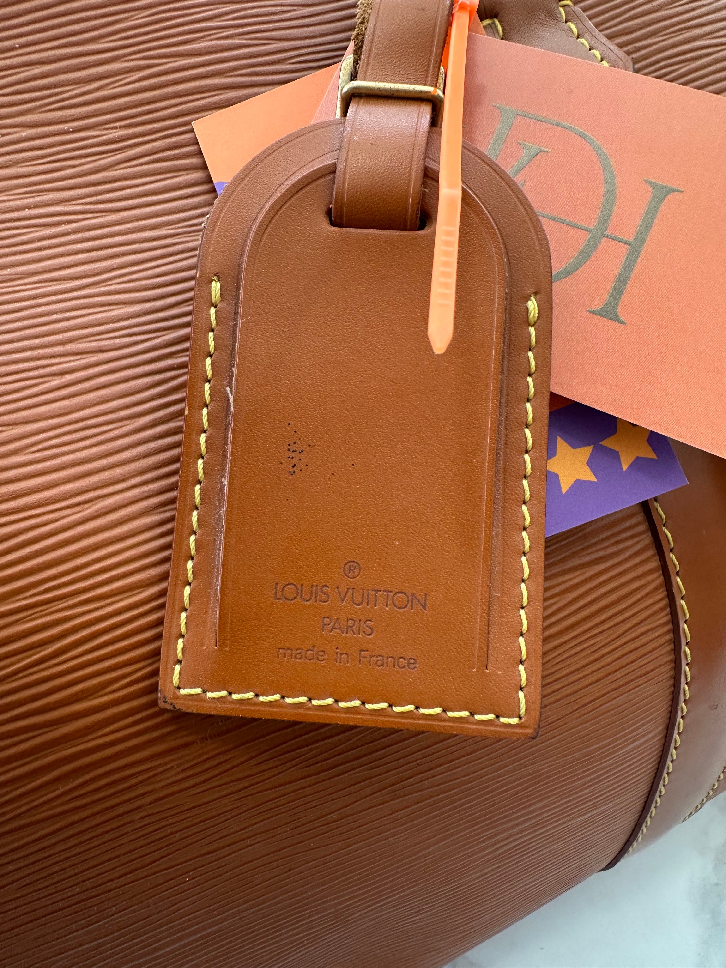 Louis Vuitton Keepall 45 Epi Brown