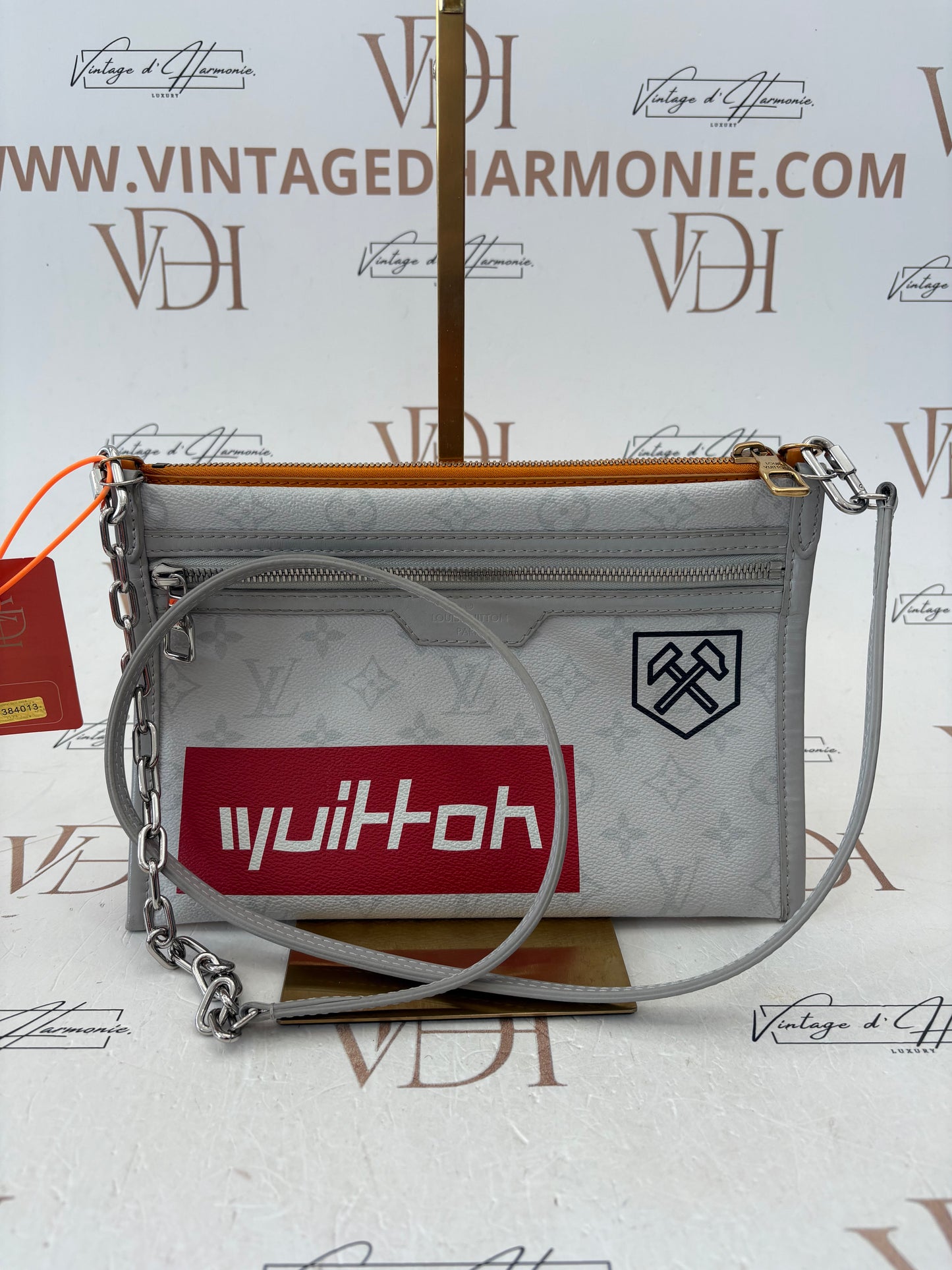 384013 - Louis Vuitton Bag double flat messenger