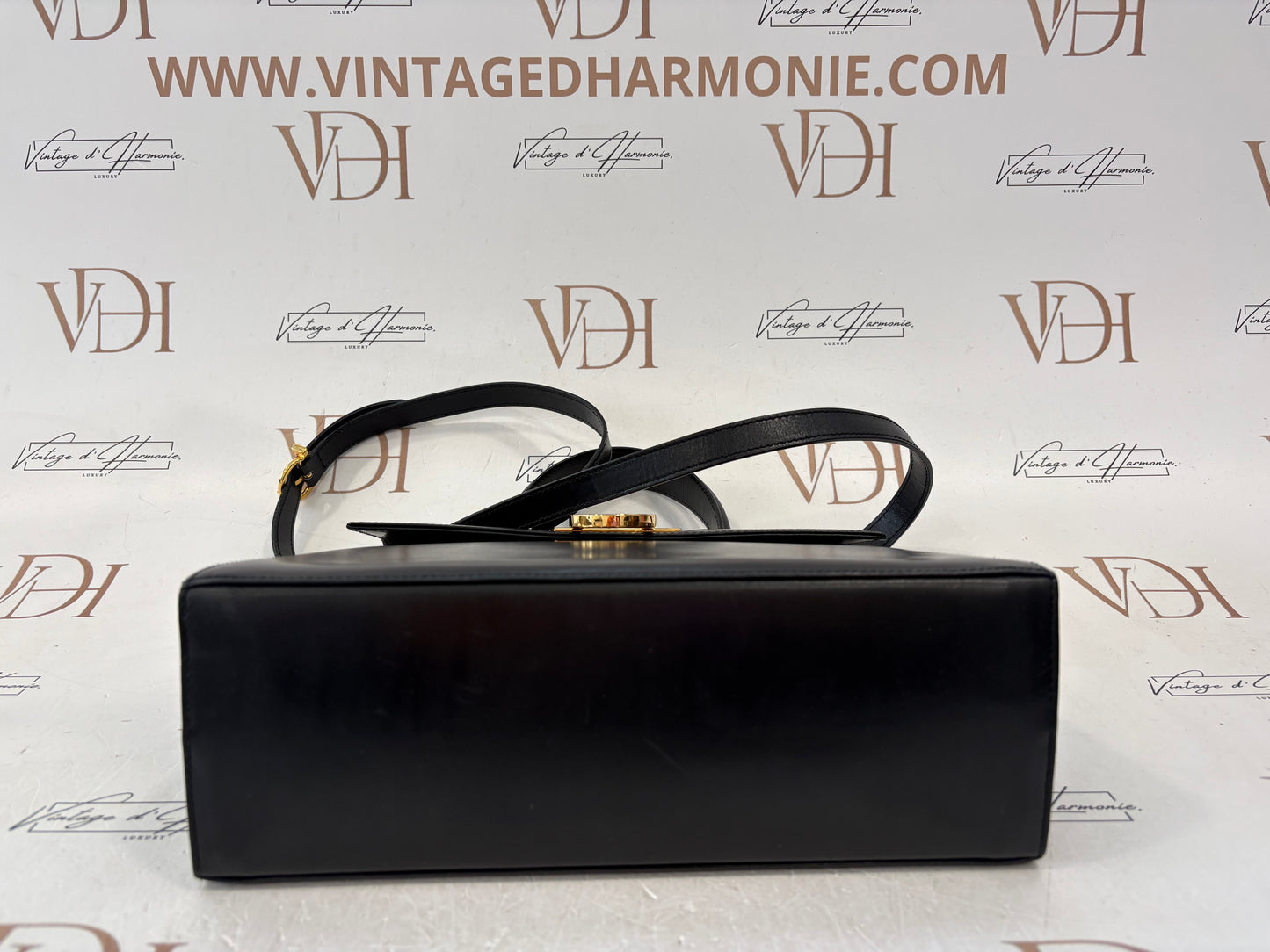 018195 - Salvatore Ferragamo Black Gancini