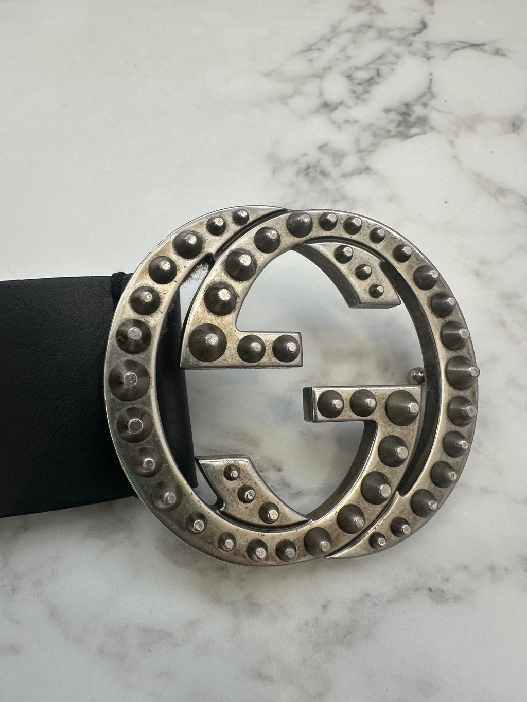 Gucci Black Belt