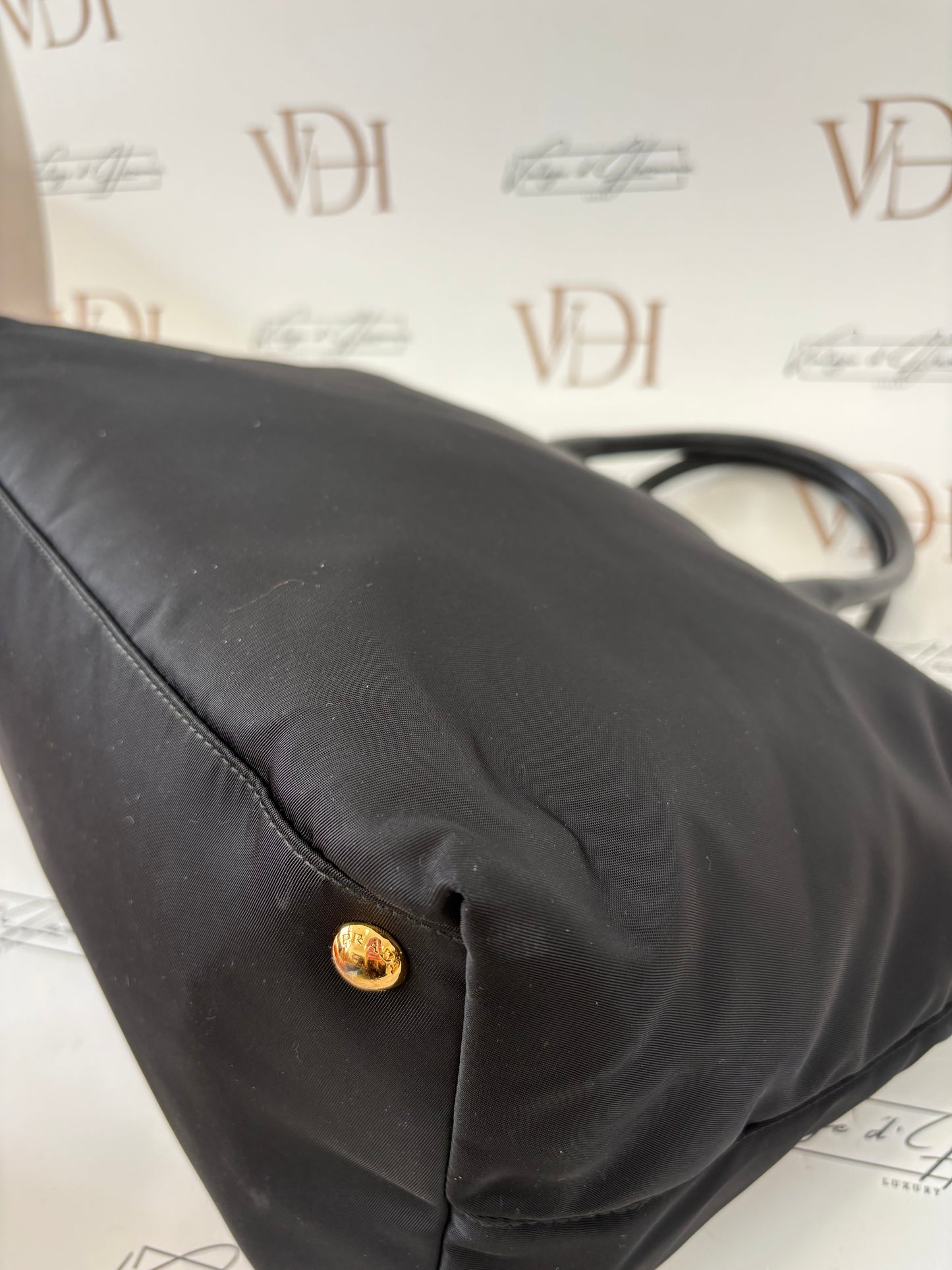 384216 - Prada Black Nylon