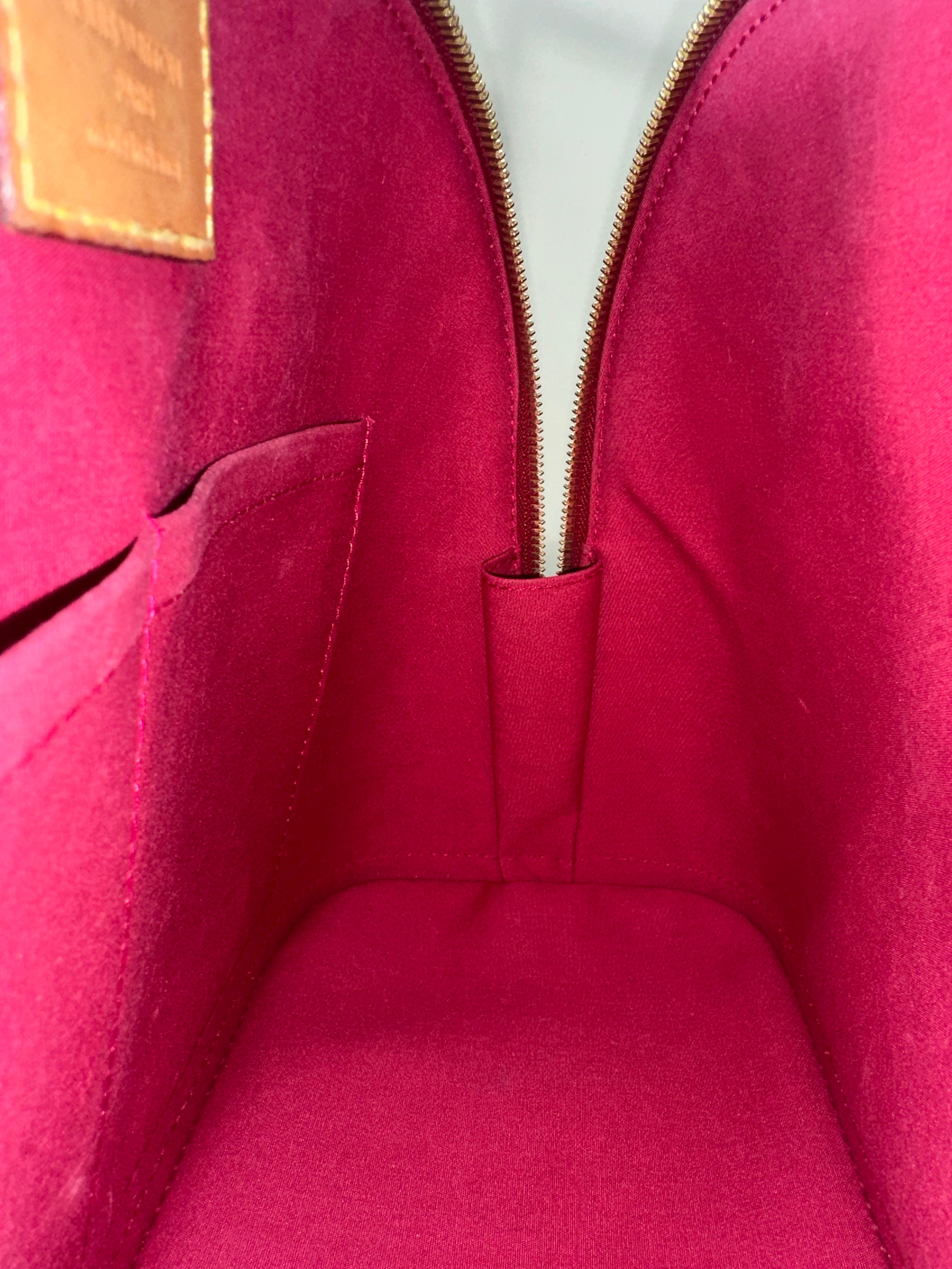 Louis Vuitton Alma Vernis Red