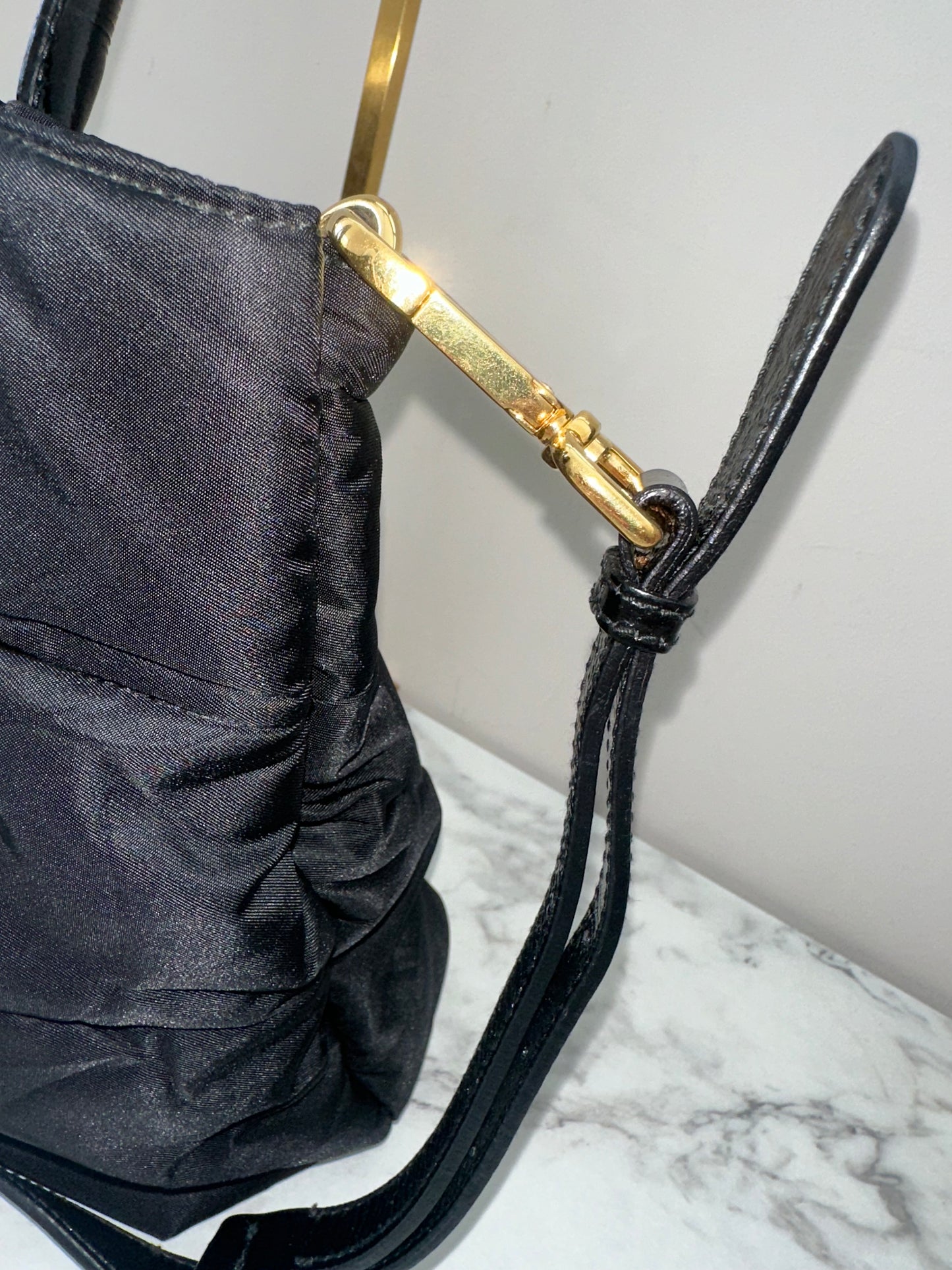 Prada black nylon
