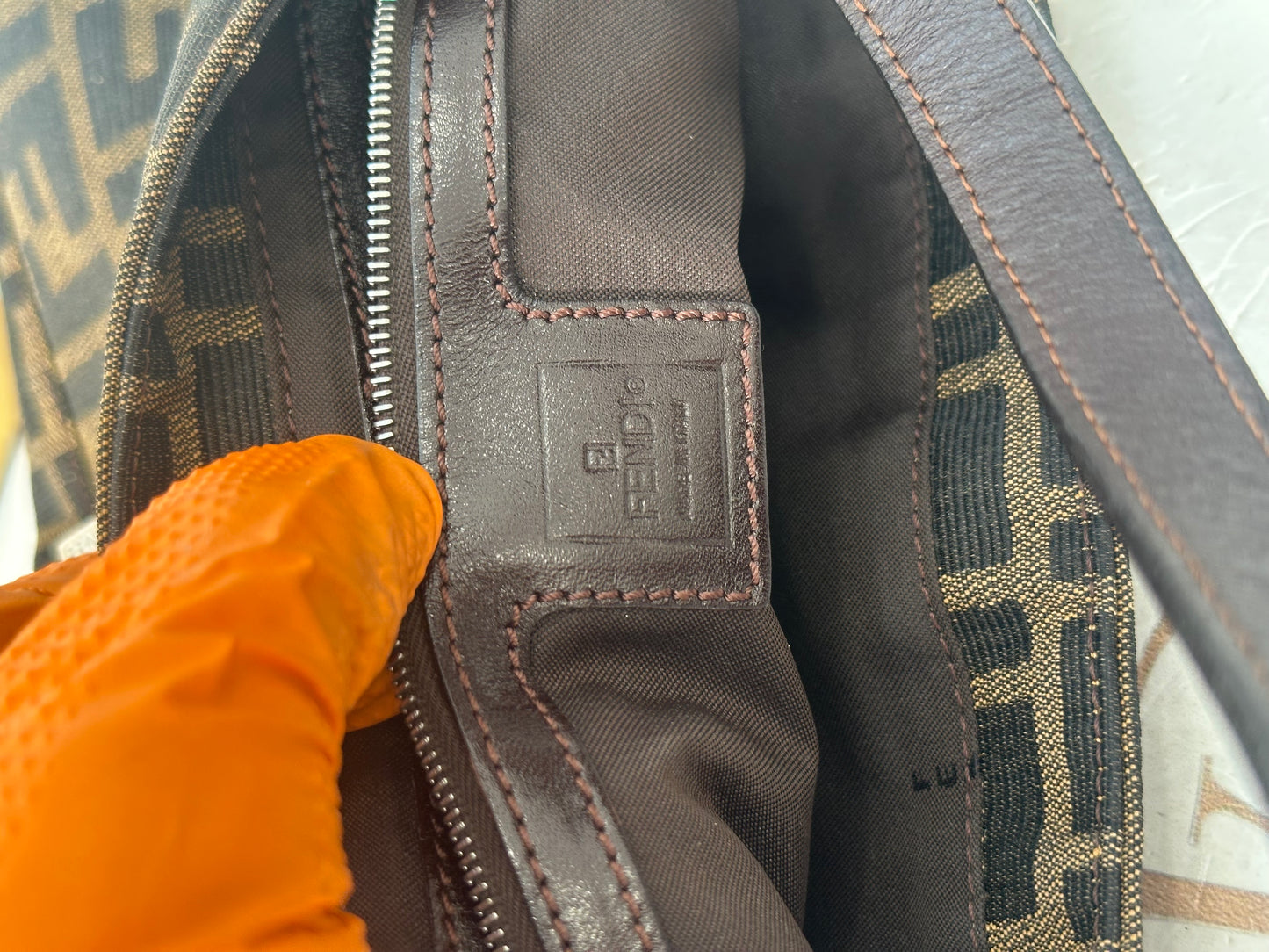 018651 - Fendi Brown Zucca