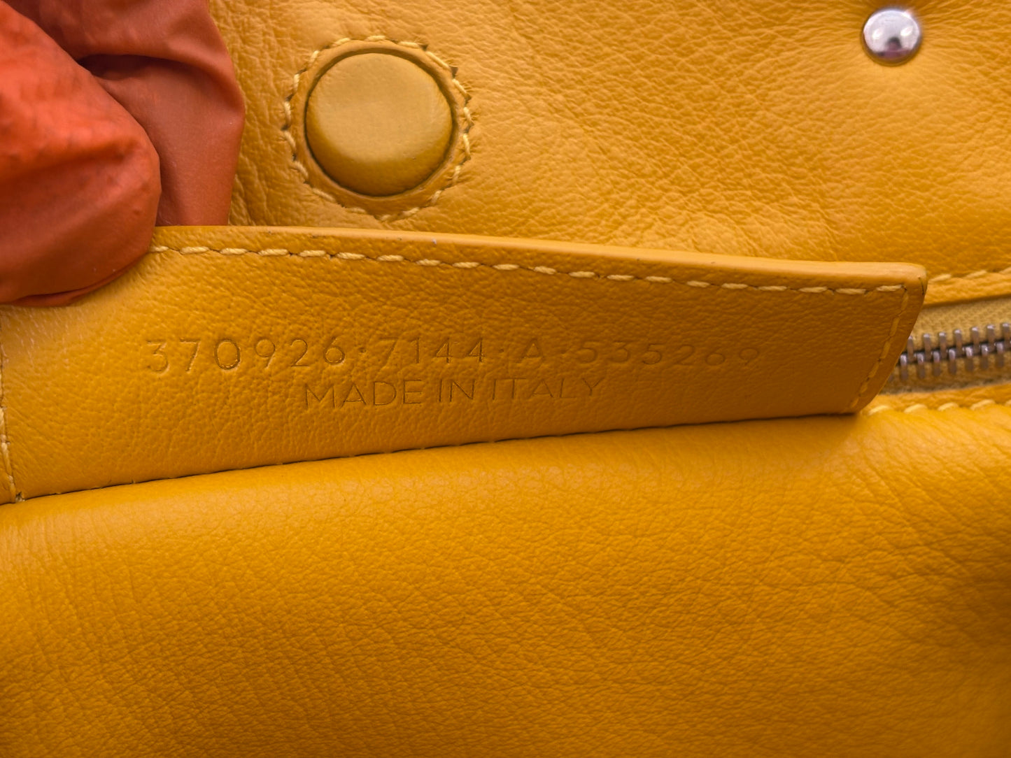 018605 - Balenciaga Yellow Papier