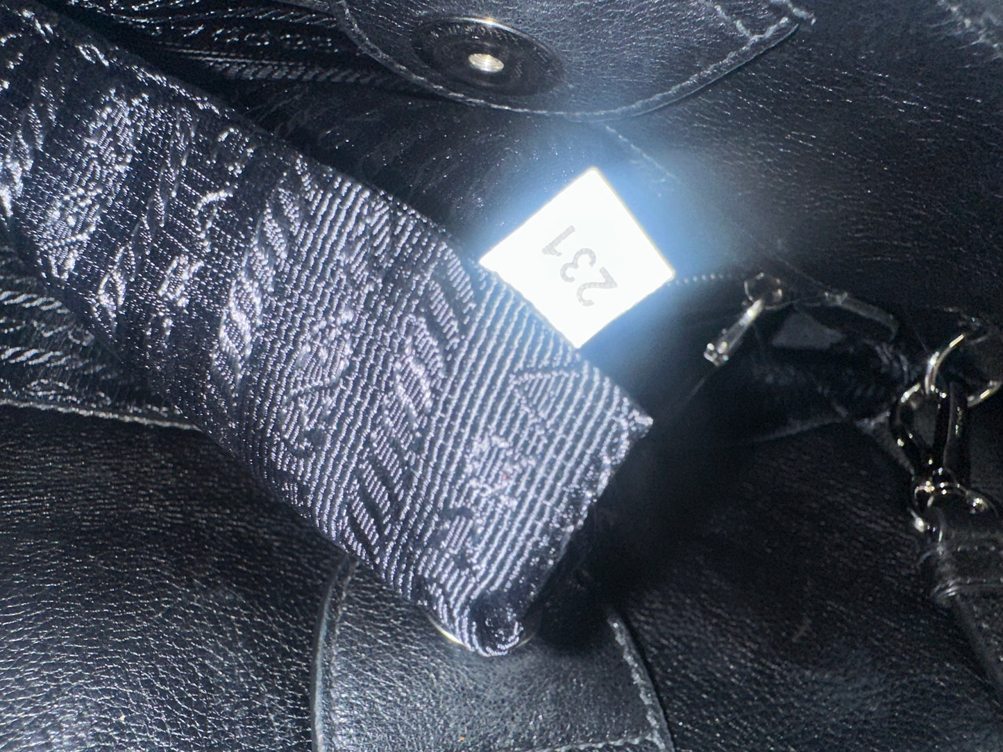 Prada Studs Black