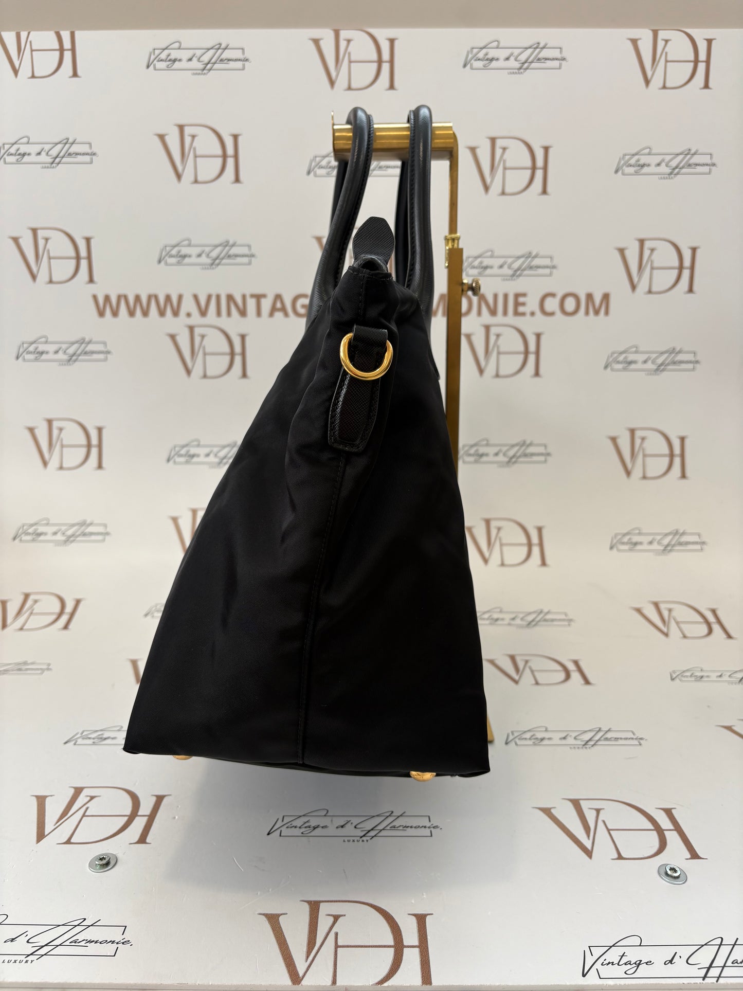 384216 - Prada Black Nylon