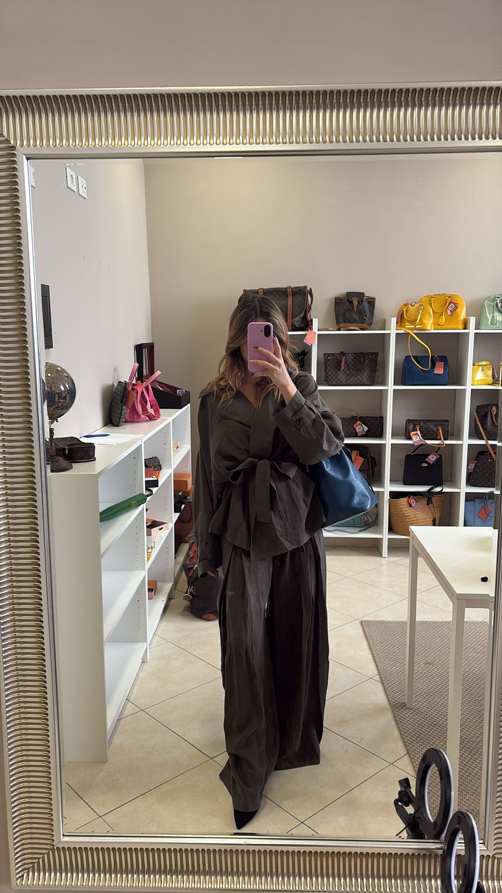 Louis Vuitton Petite Noé  Epi Blue