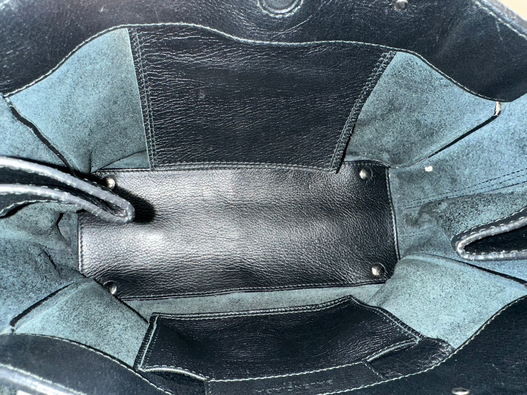 Balenciaga Black Leather