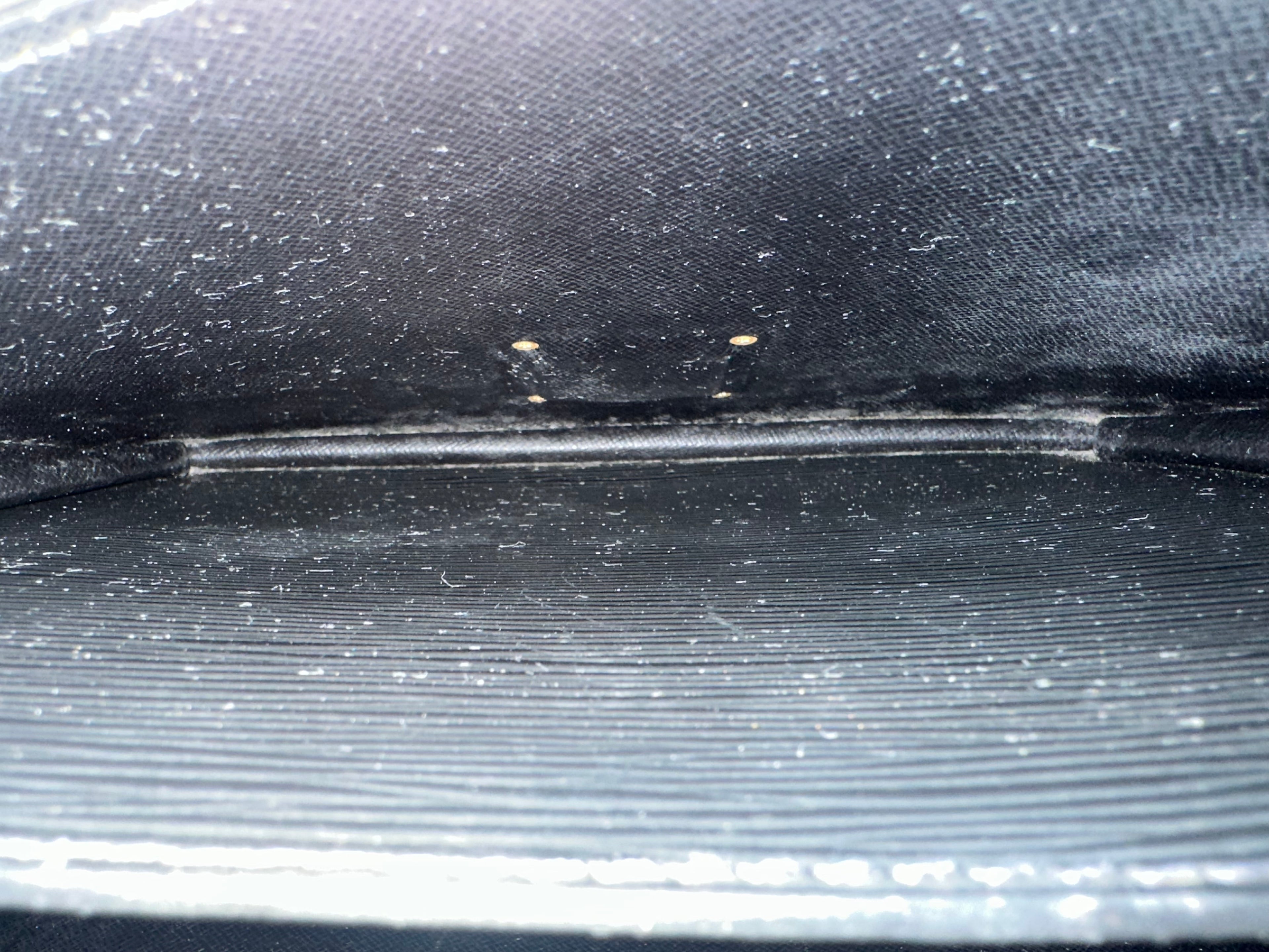 Louis Vuitton Epi Black Monceau 28