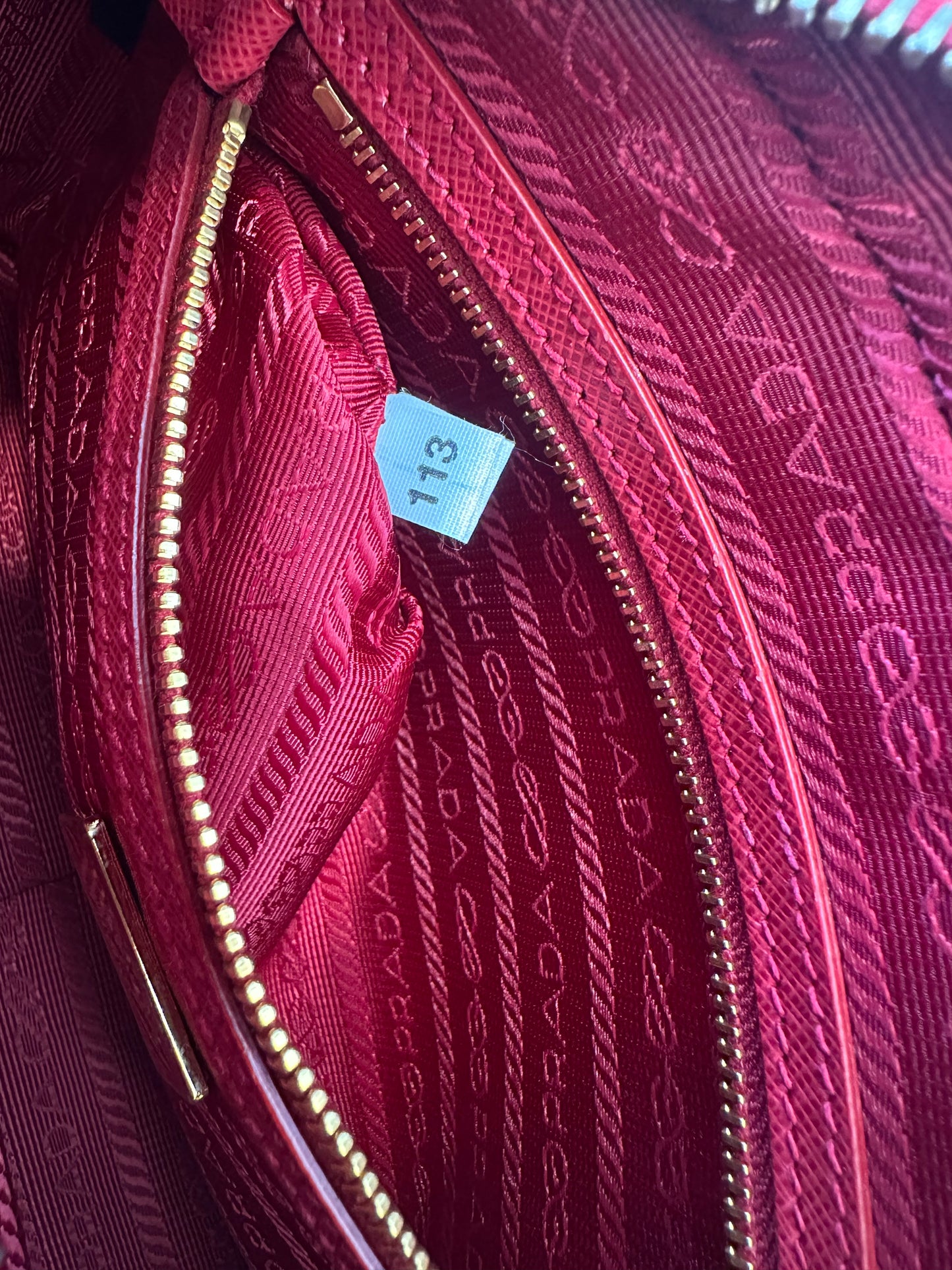 Prada Shoulder Bag Red
