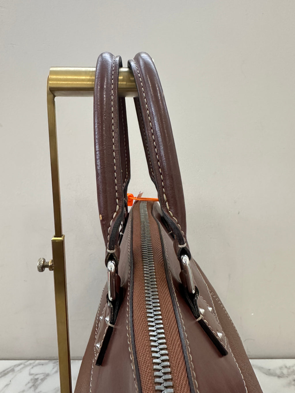 Louis Vuitton Brown Suhali Lockit MM