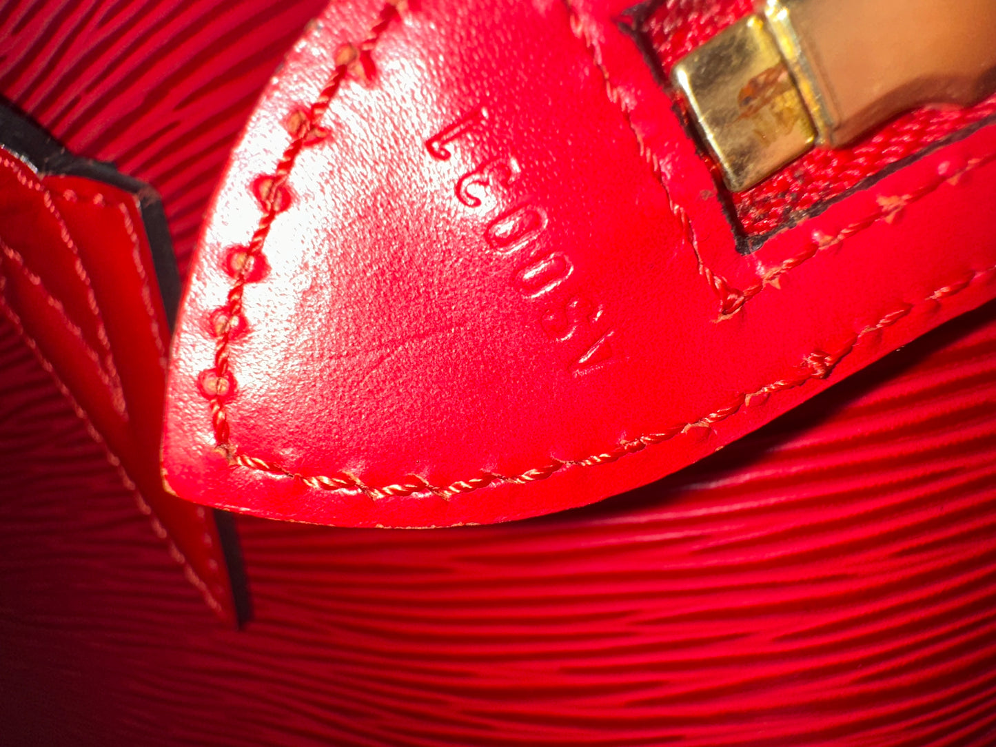 Louis Vuitton Sain Jacques Red epi