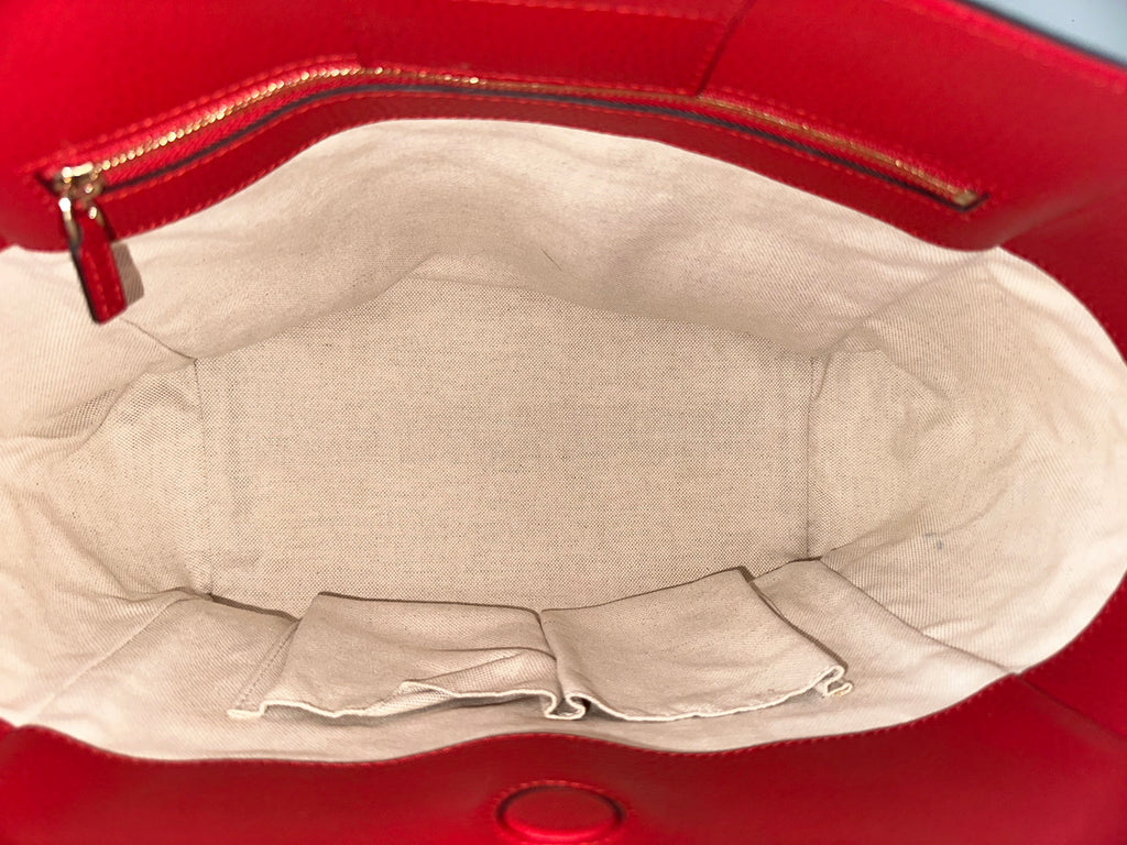 Gucci Red Swing Tote