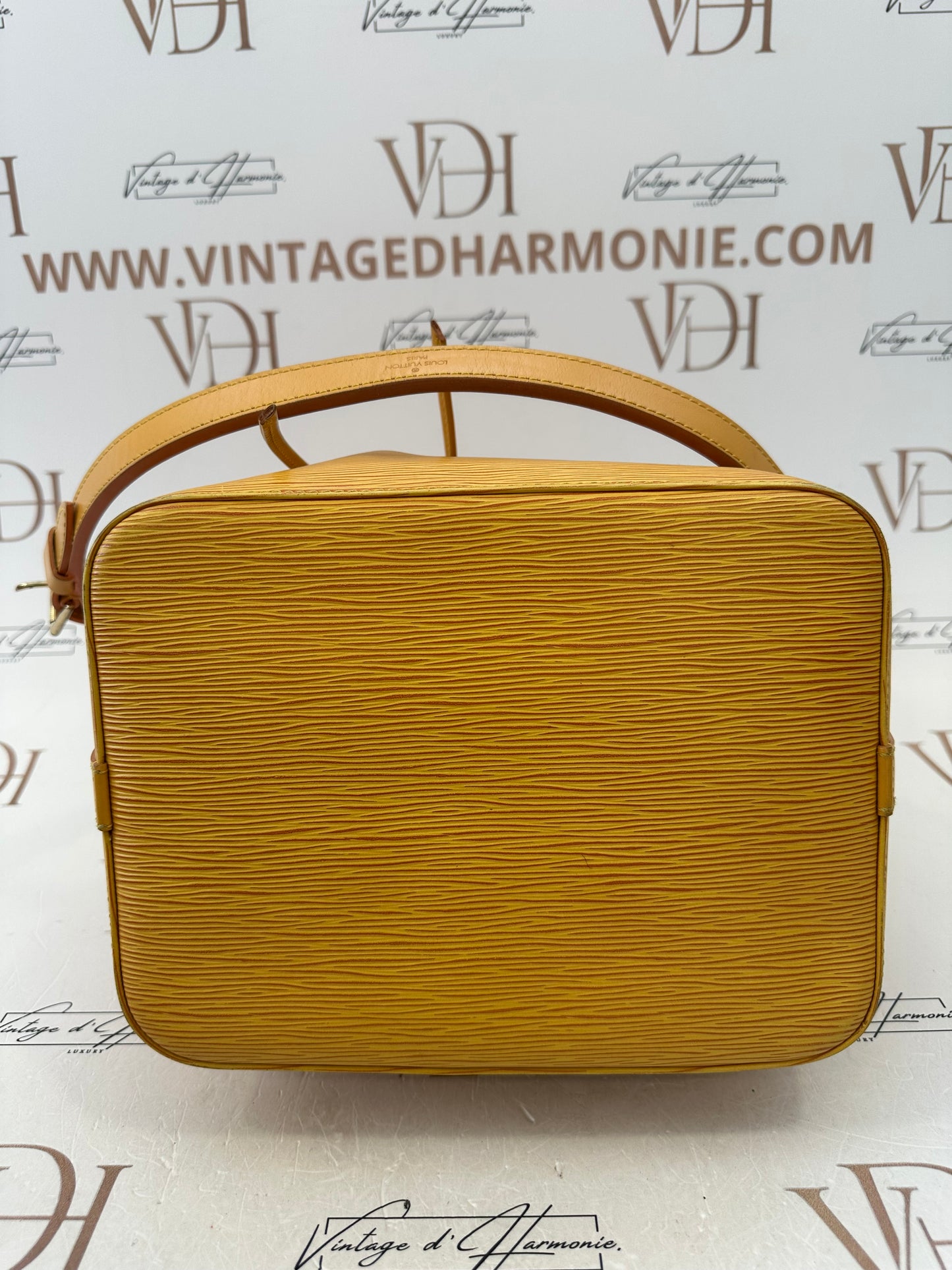 017929 - Louis Vuitton Yellow Epi Noè