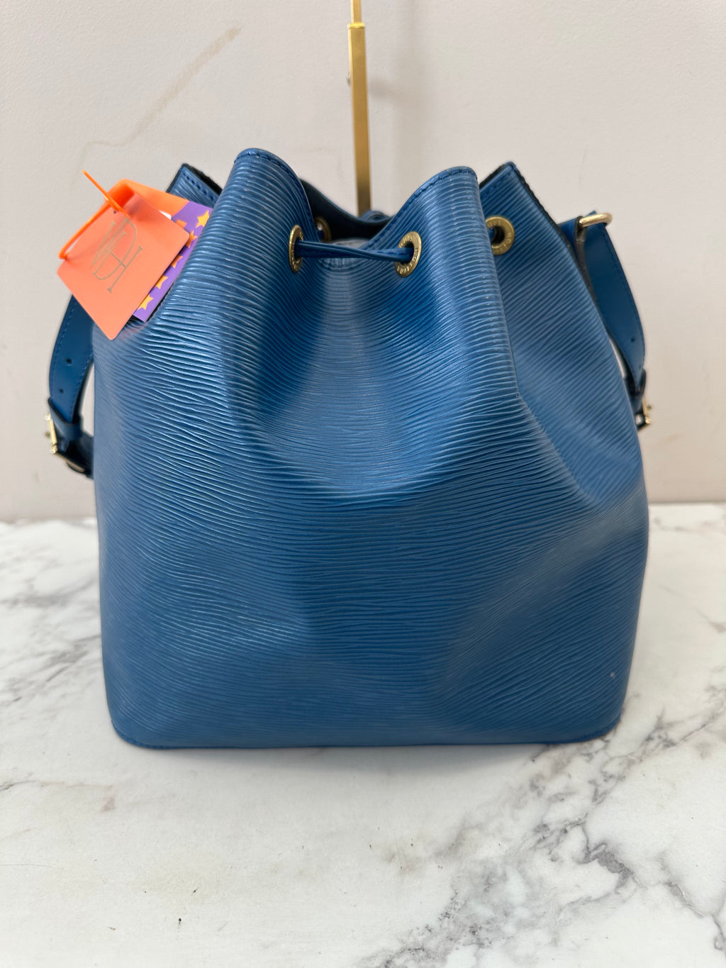 Louis Vuitton Petite Noé Blue Epi