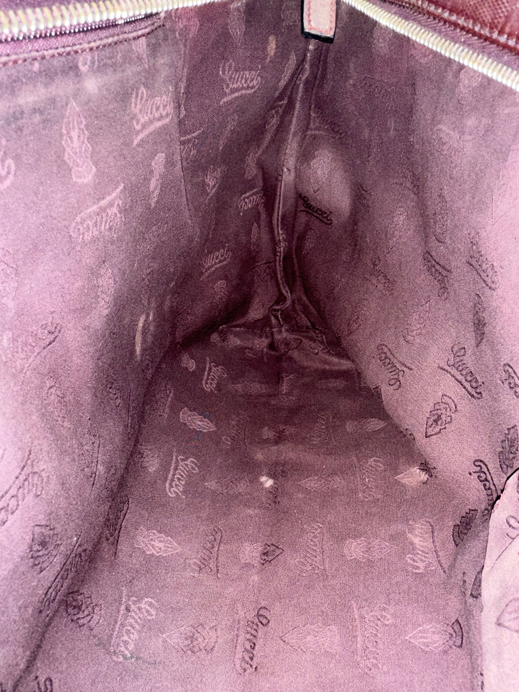 Gucci Bordeaux Tote Bag