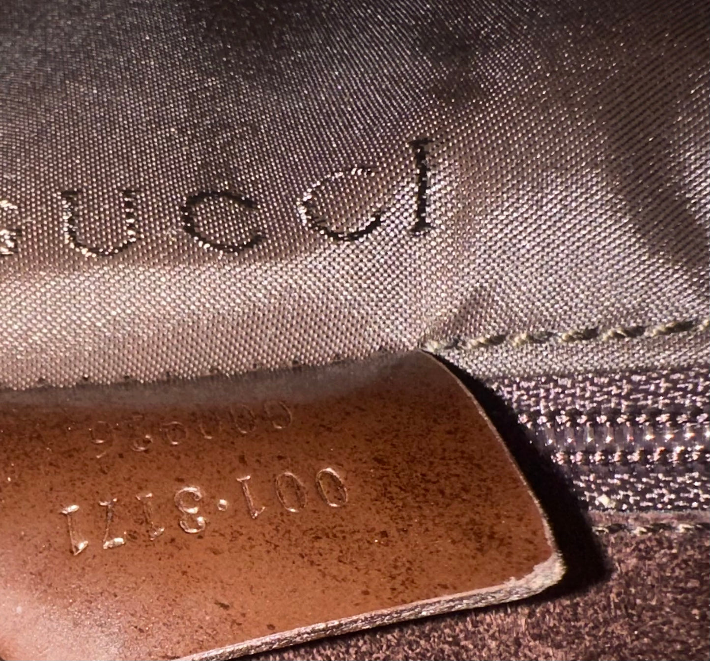 Gucci Brown Leather