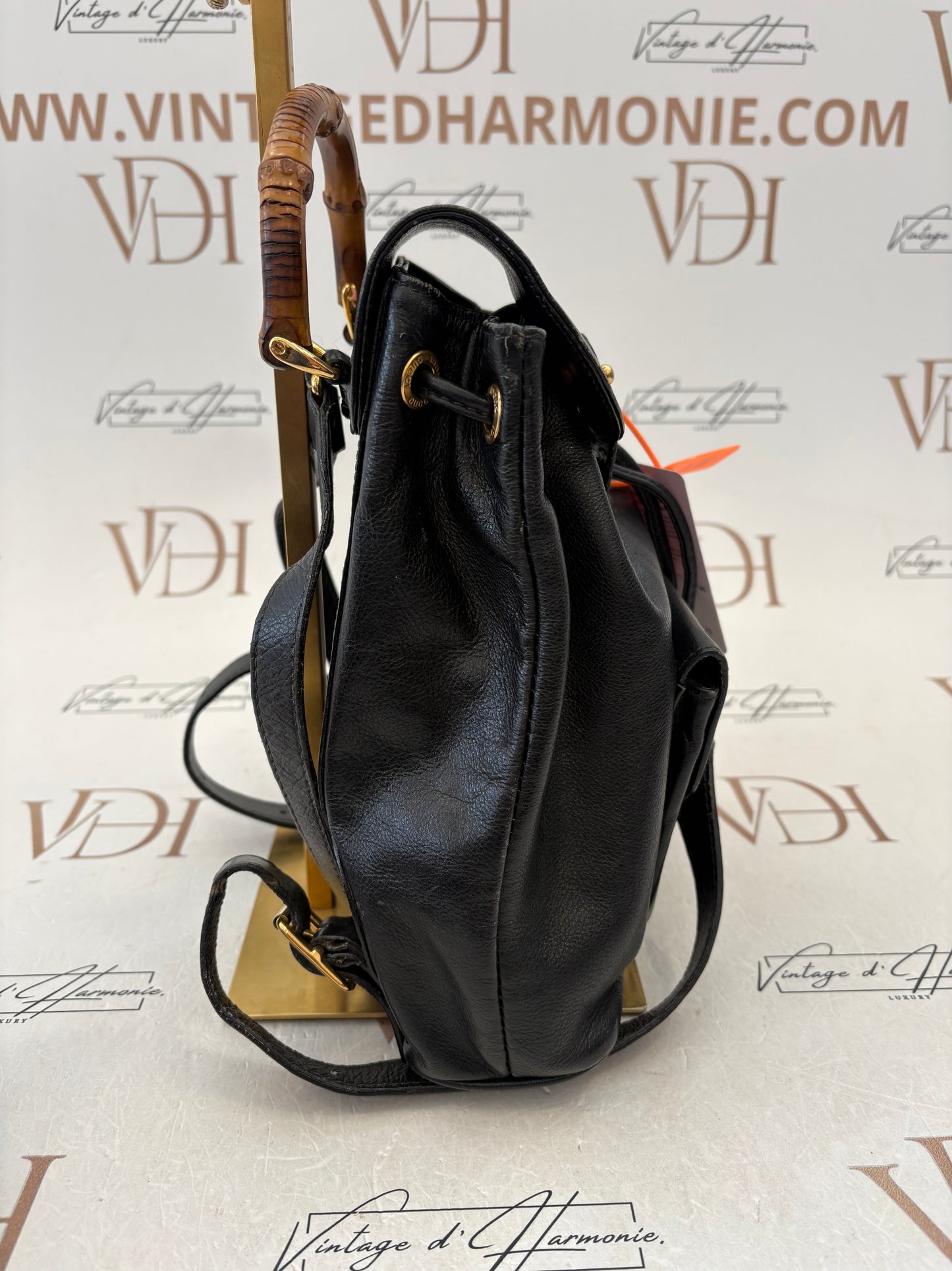 383374 - Gucci Bamboo Backpack