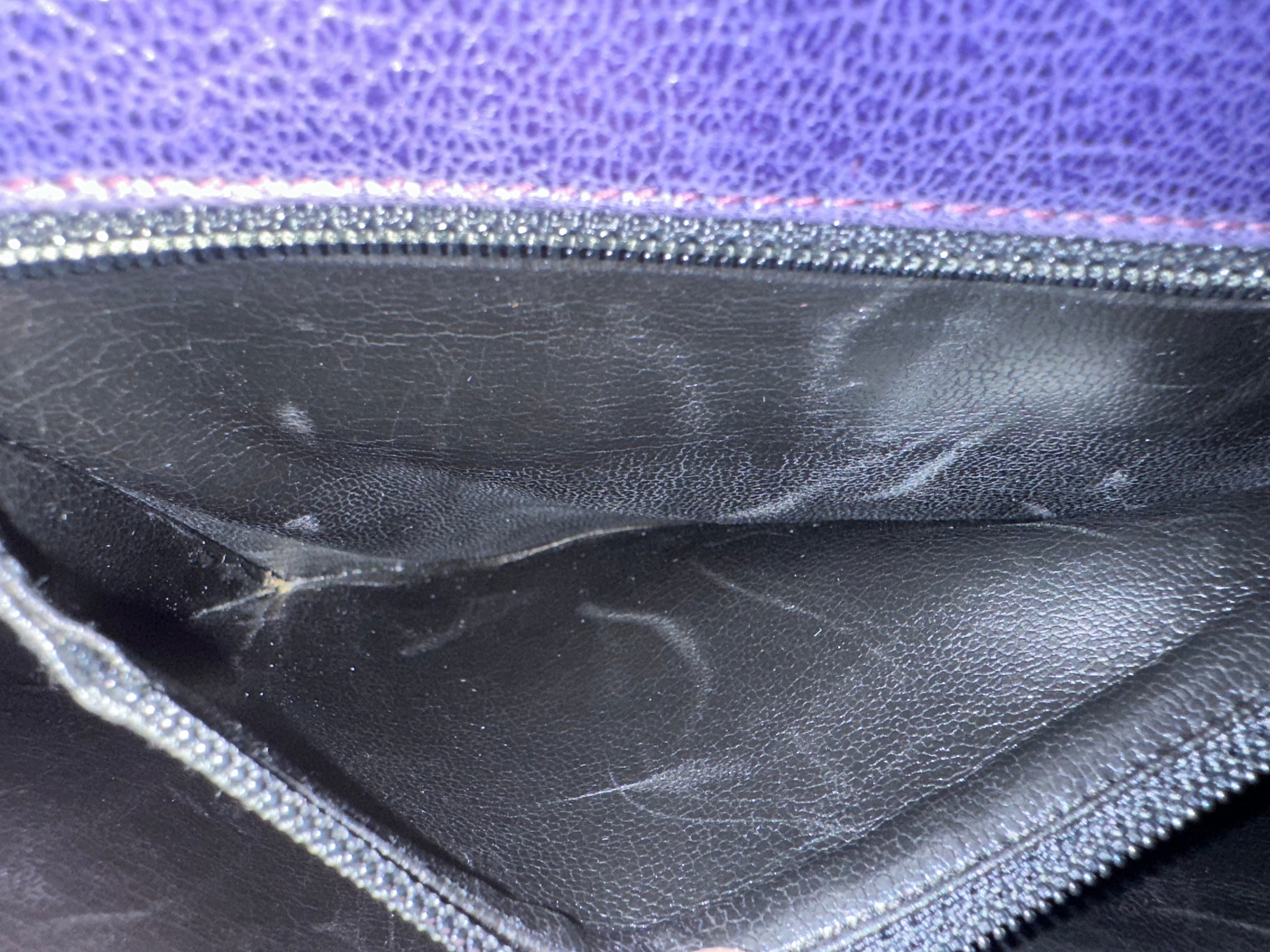 Salvatore Ferragamo Blue Leather