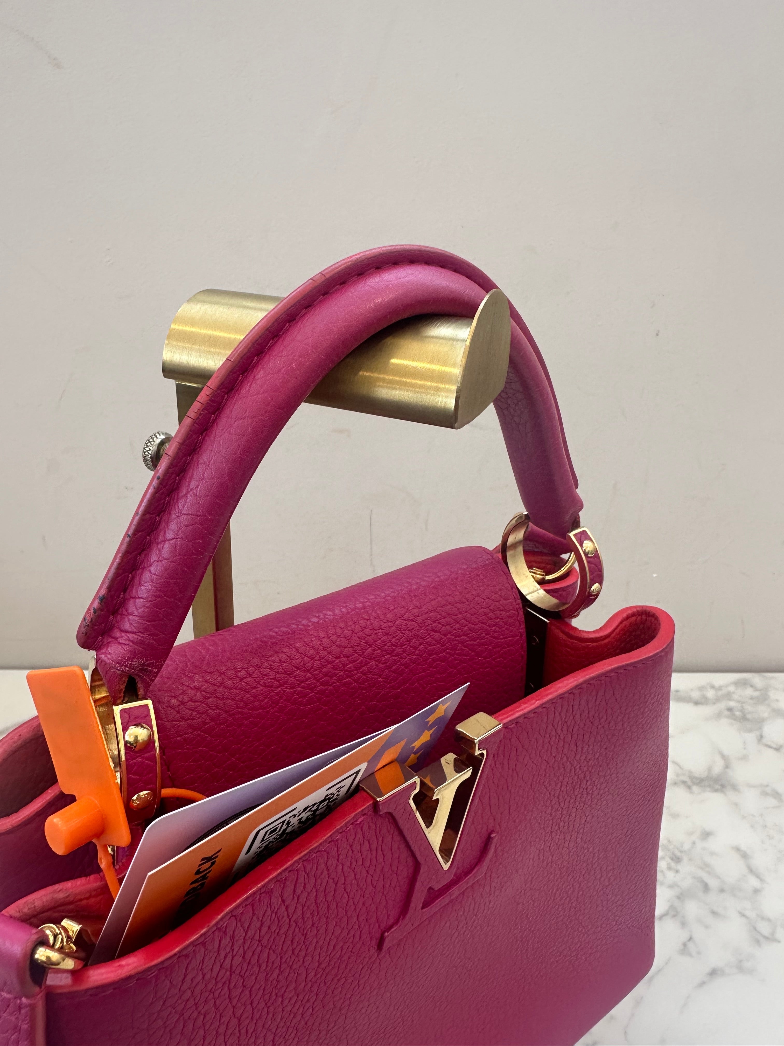 Louis Vuitton Capucines BB Pink