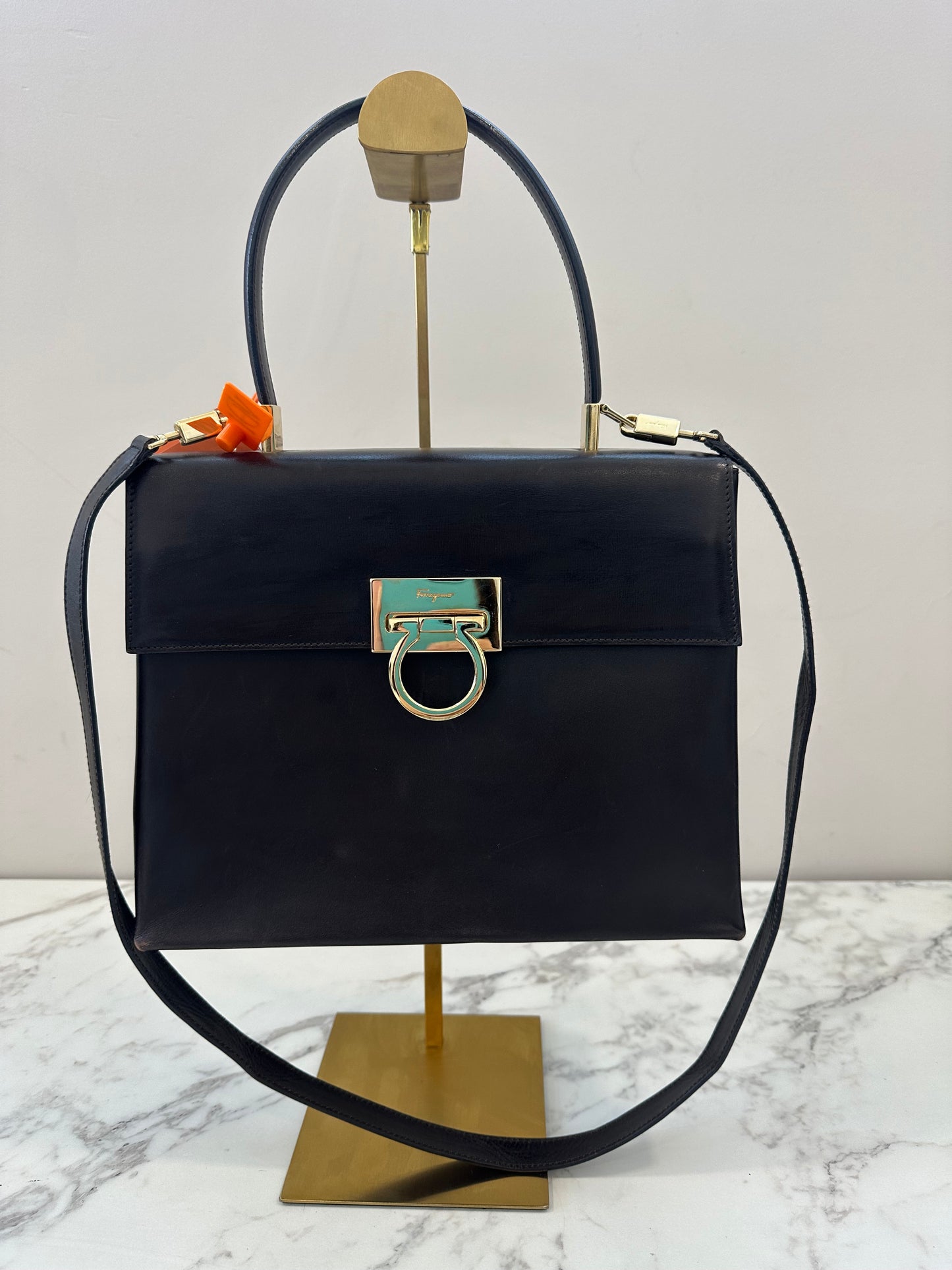 Salvatore Ferragamo Gancini Brown